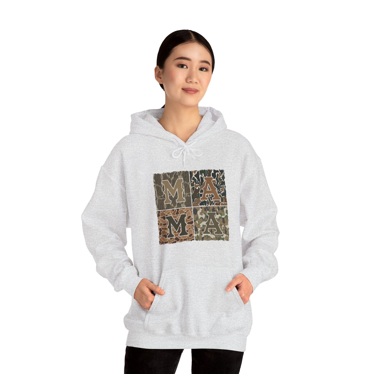 Mama Camo Block Hoodie