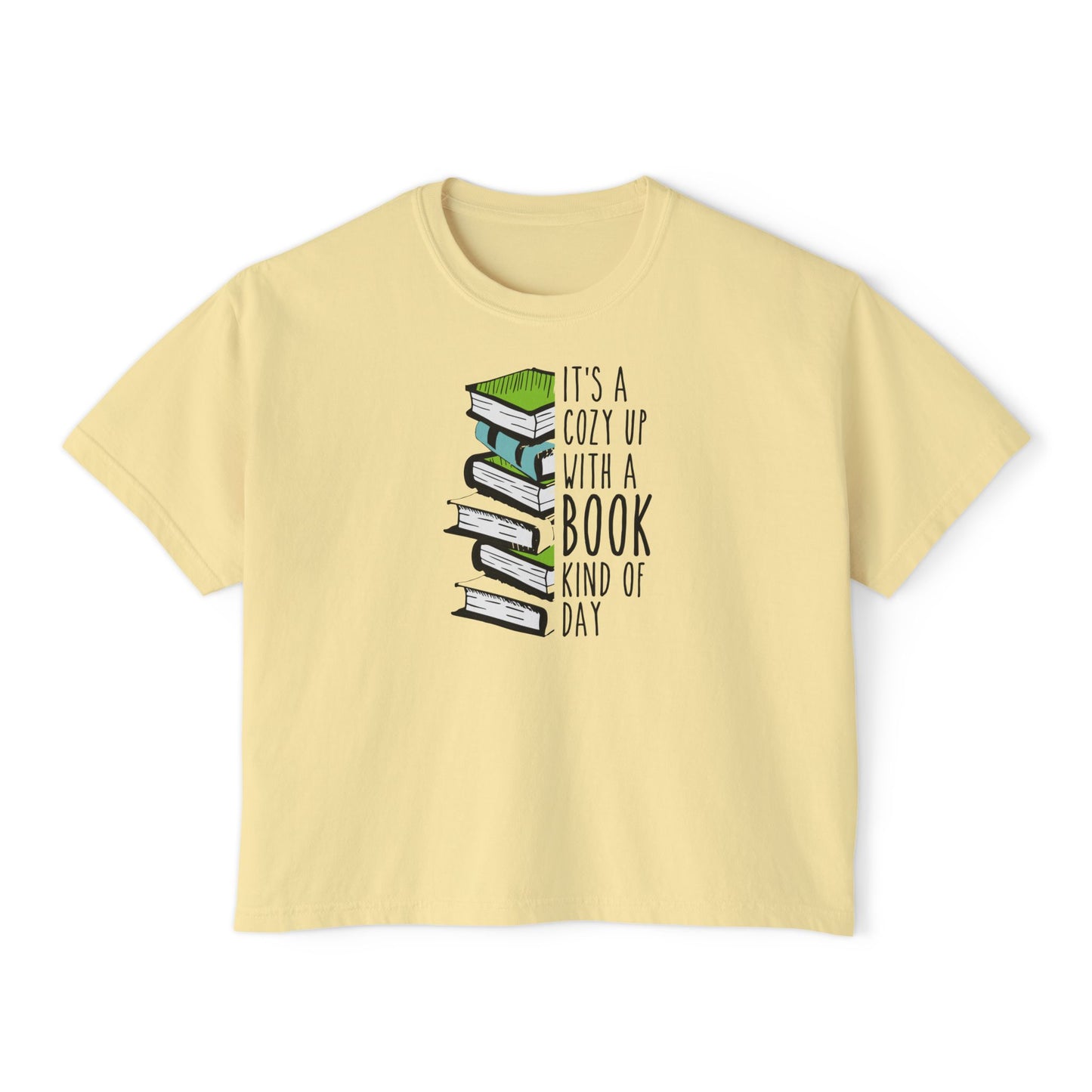 Cuddle Up & Read Boxy Tee