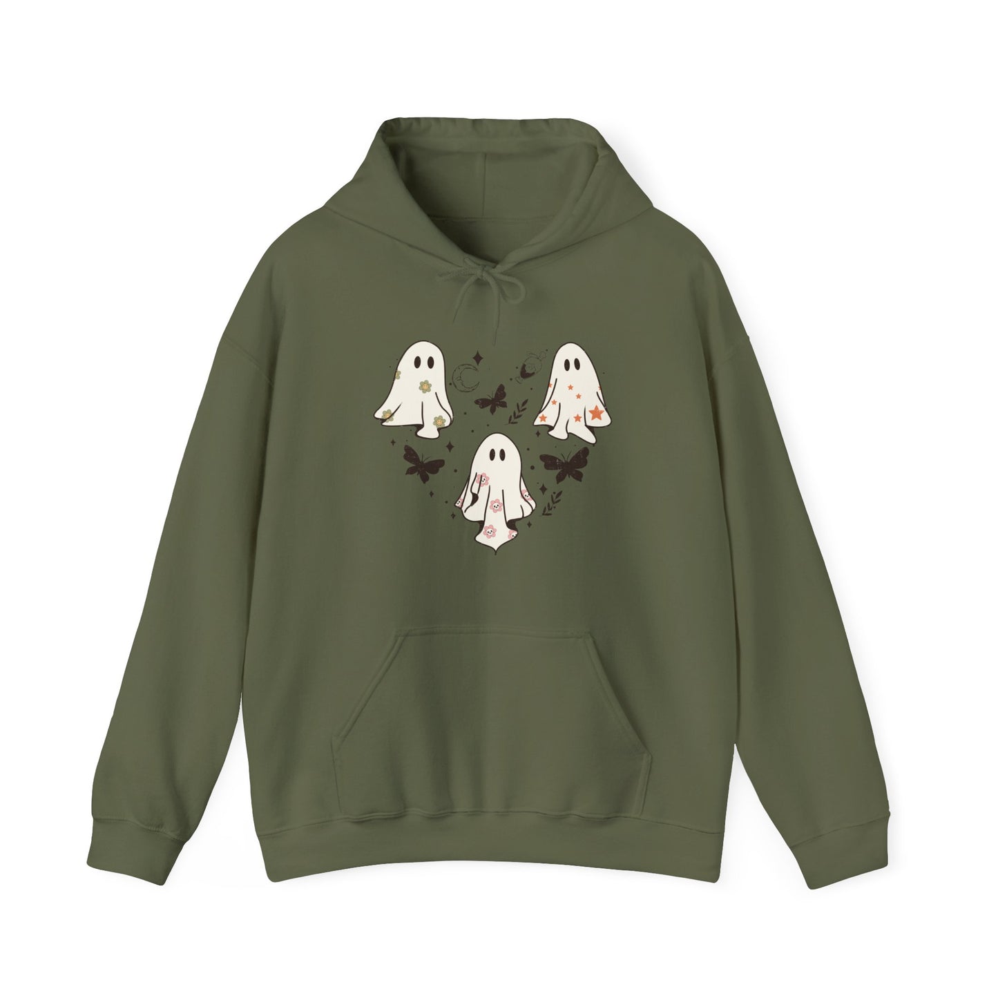 Ghostly Heart Unisex Hoodie