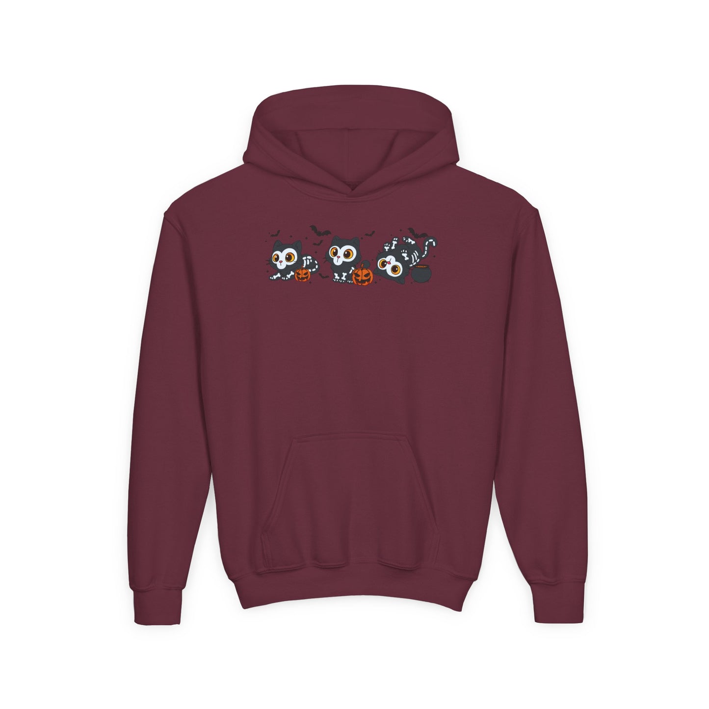 K-Pop Baby Derpy Skeleton Youth Hoodie
