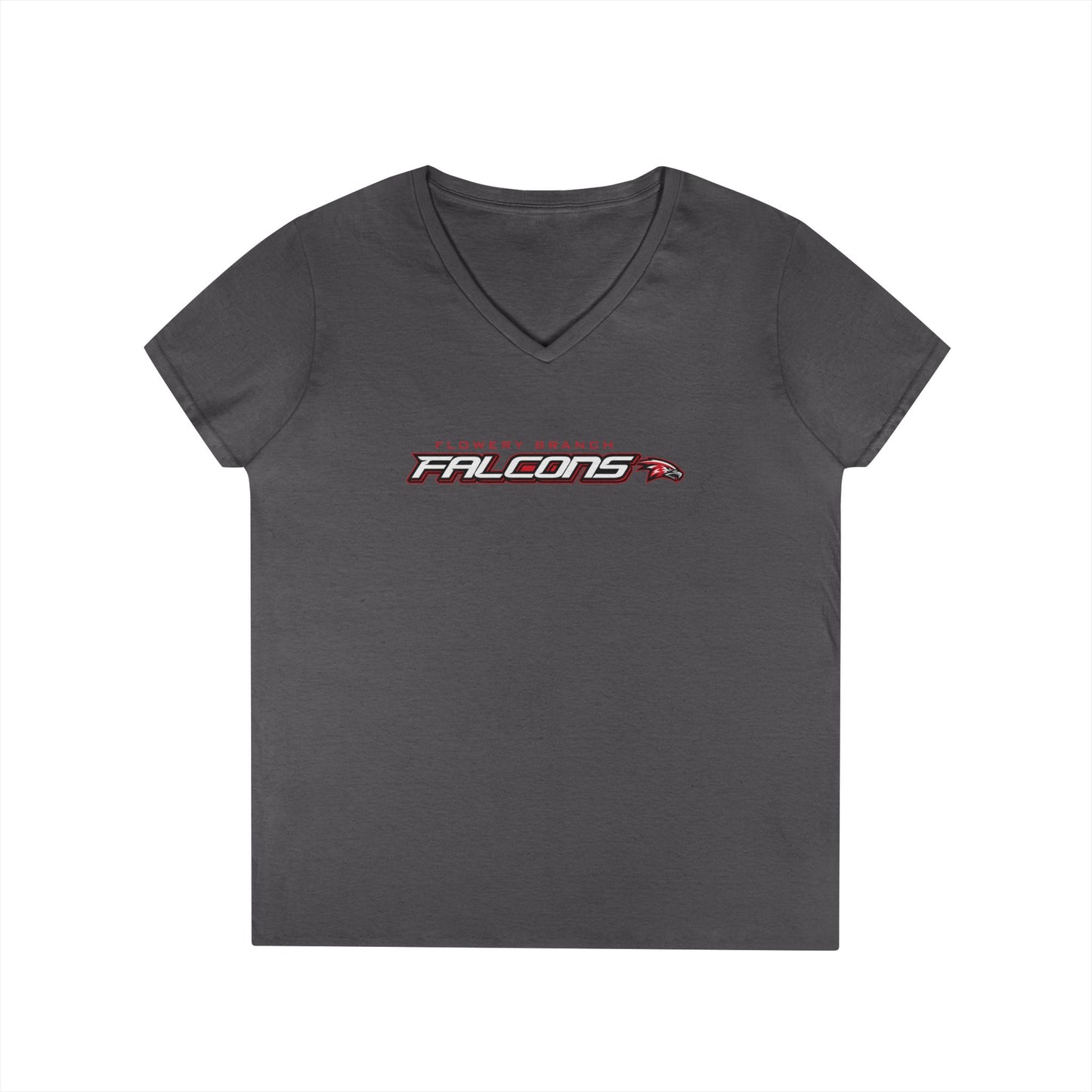 Flowery Branch Personalized Name and Number V-Neck T-Shirt