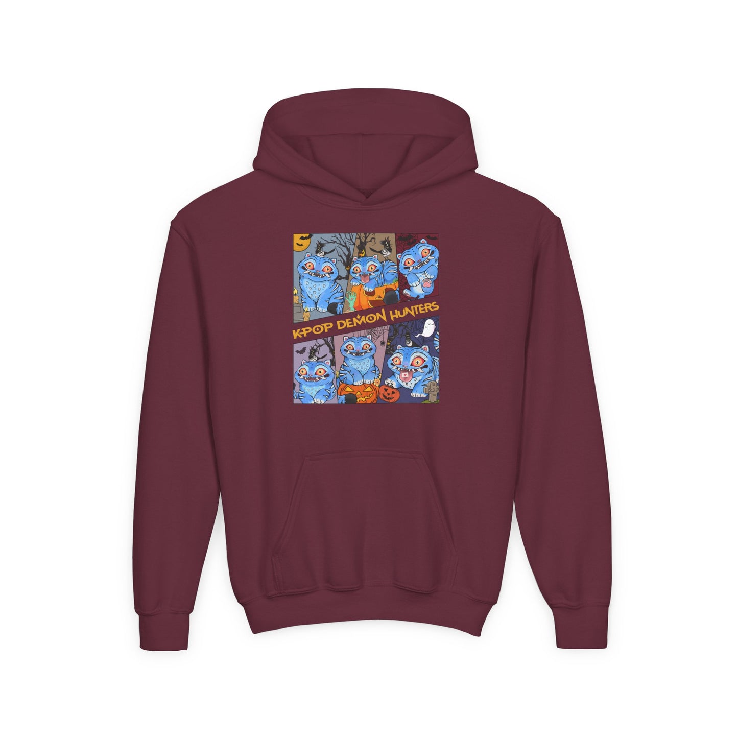 K-Pop Demon Hunters Halloween Youth Hoodie
