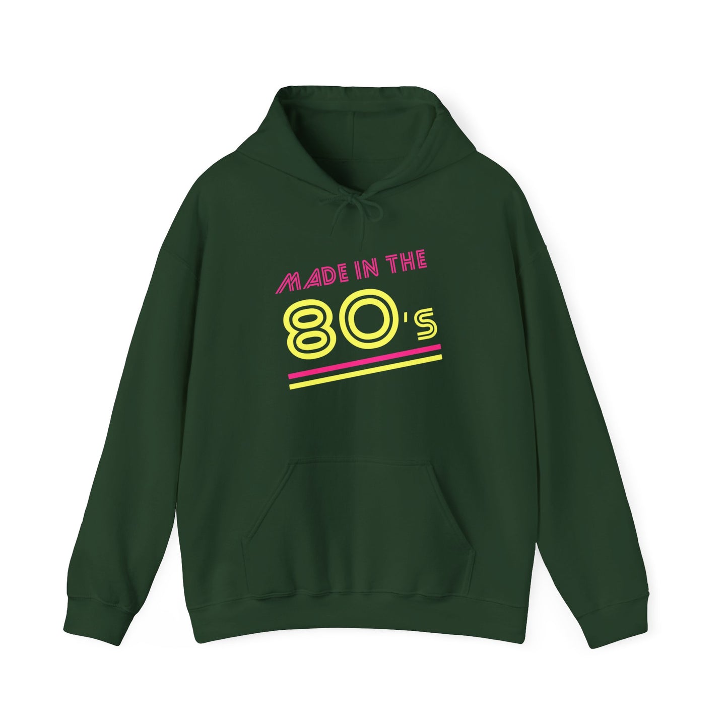 Made in the 80's Neon Hoodie