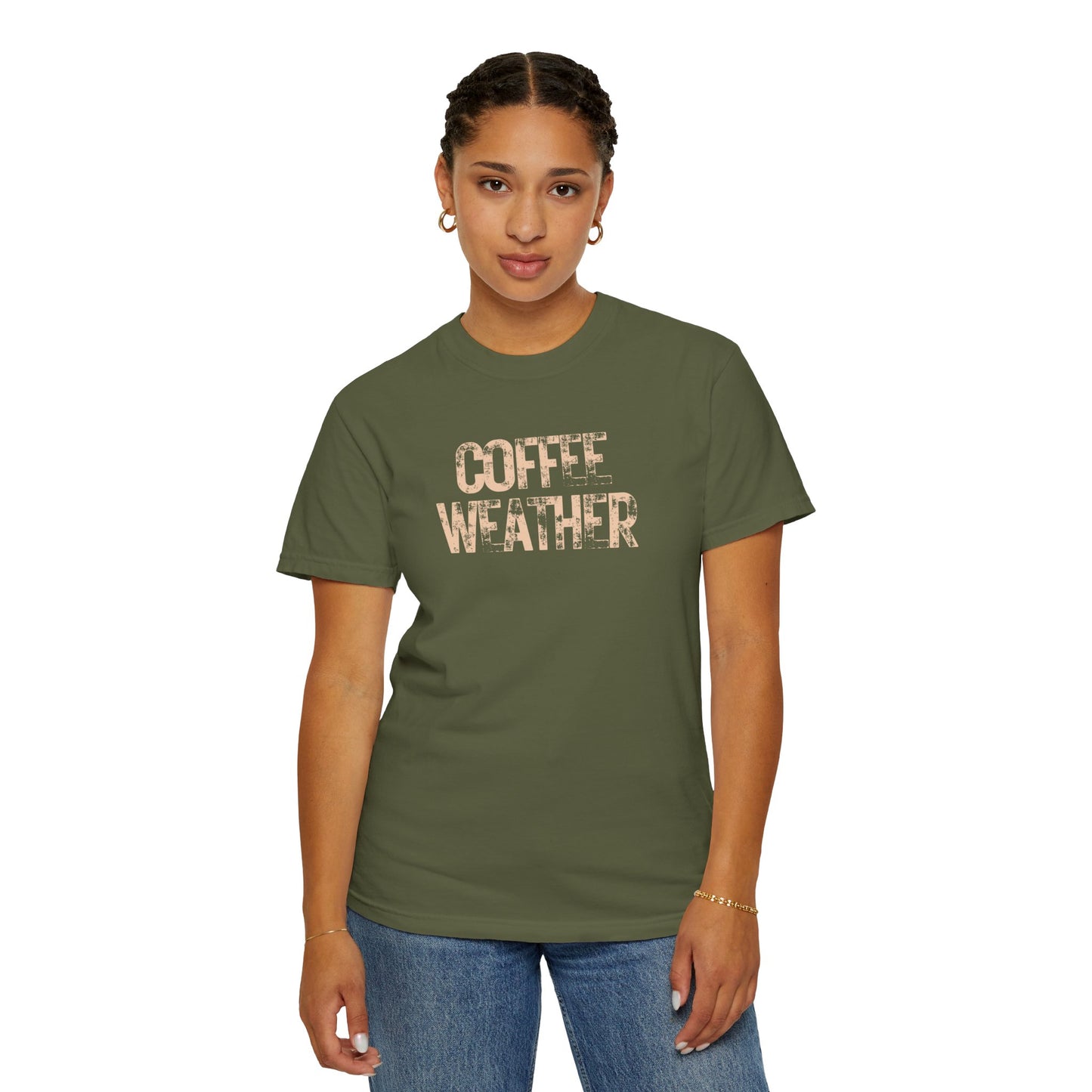 Coffee Weather Unisex Comfort Colors T-Shirt