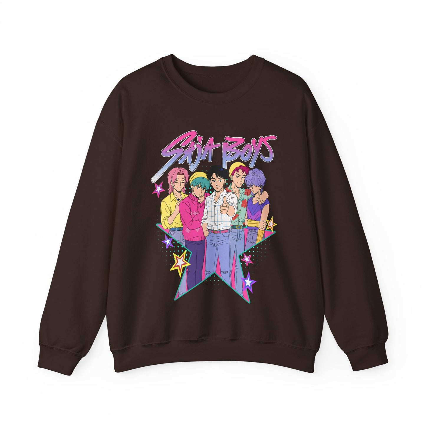 K-Pop Saja Boys Star Crewneck Sweatshirt