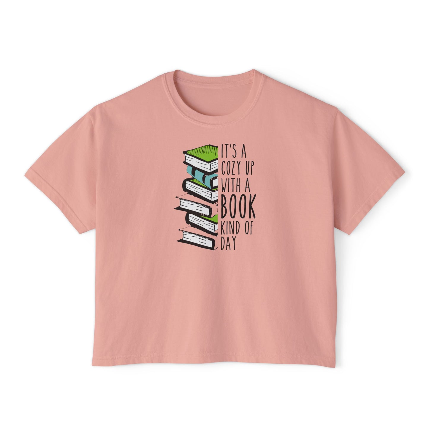 Cuddle Up & Read Boxy Tee