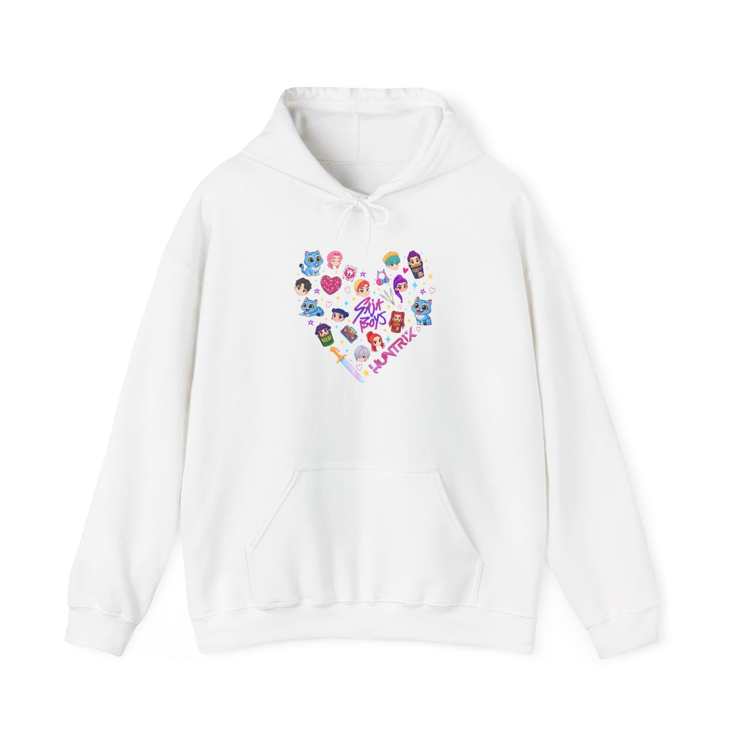 Kpop Character Heart Unisex Hoodie