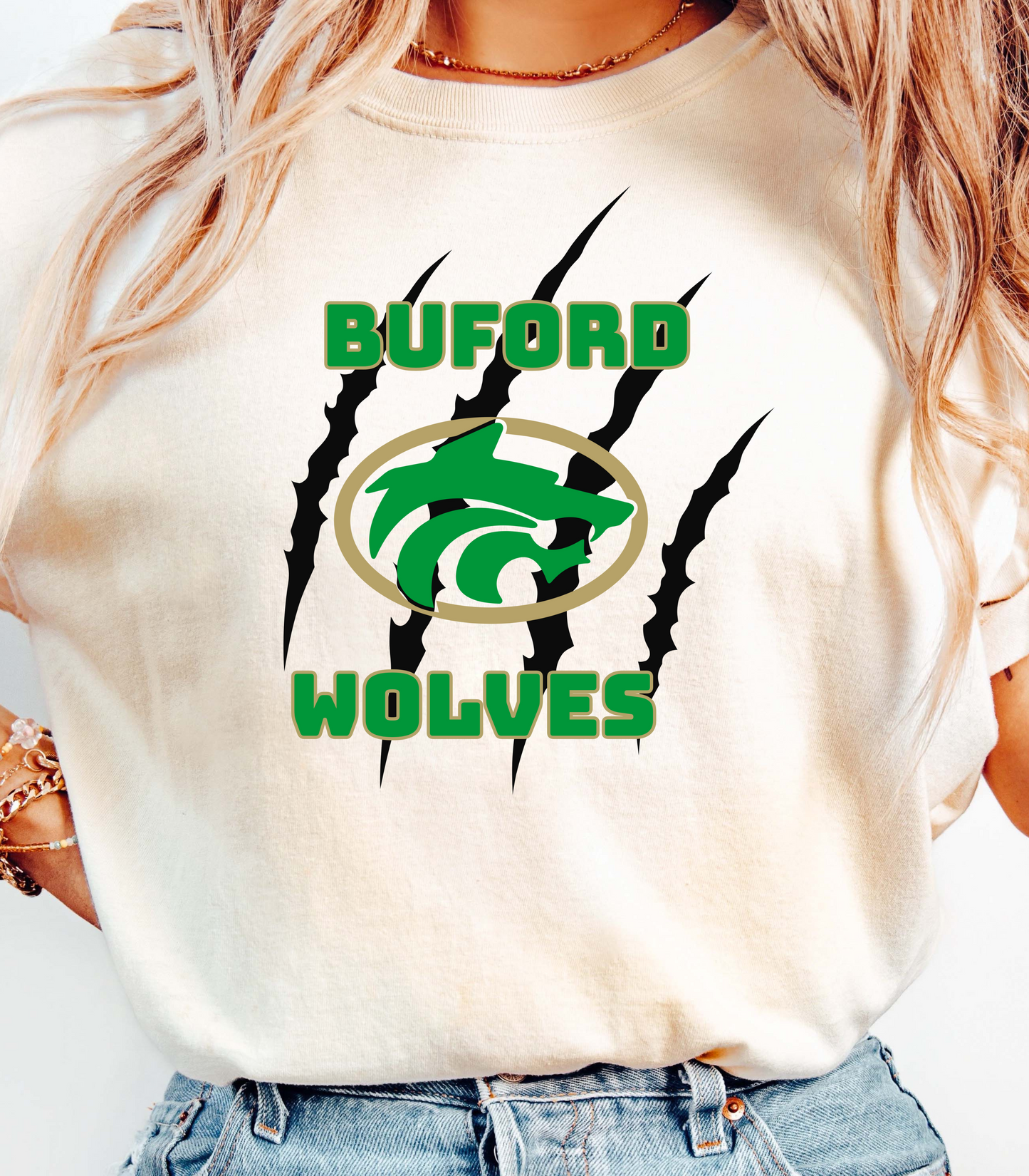 Bufford Wolves Claw Unisex Softstyle T-Shirt