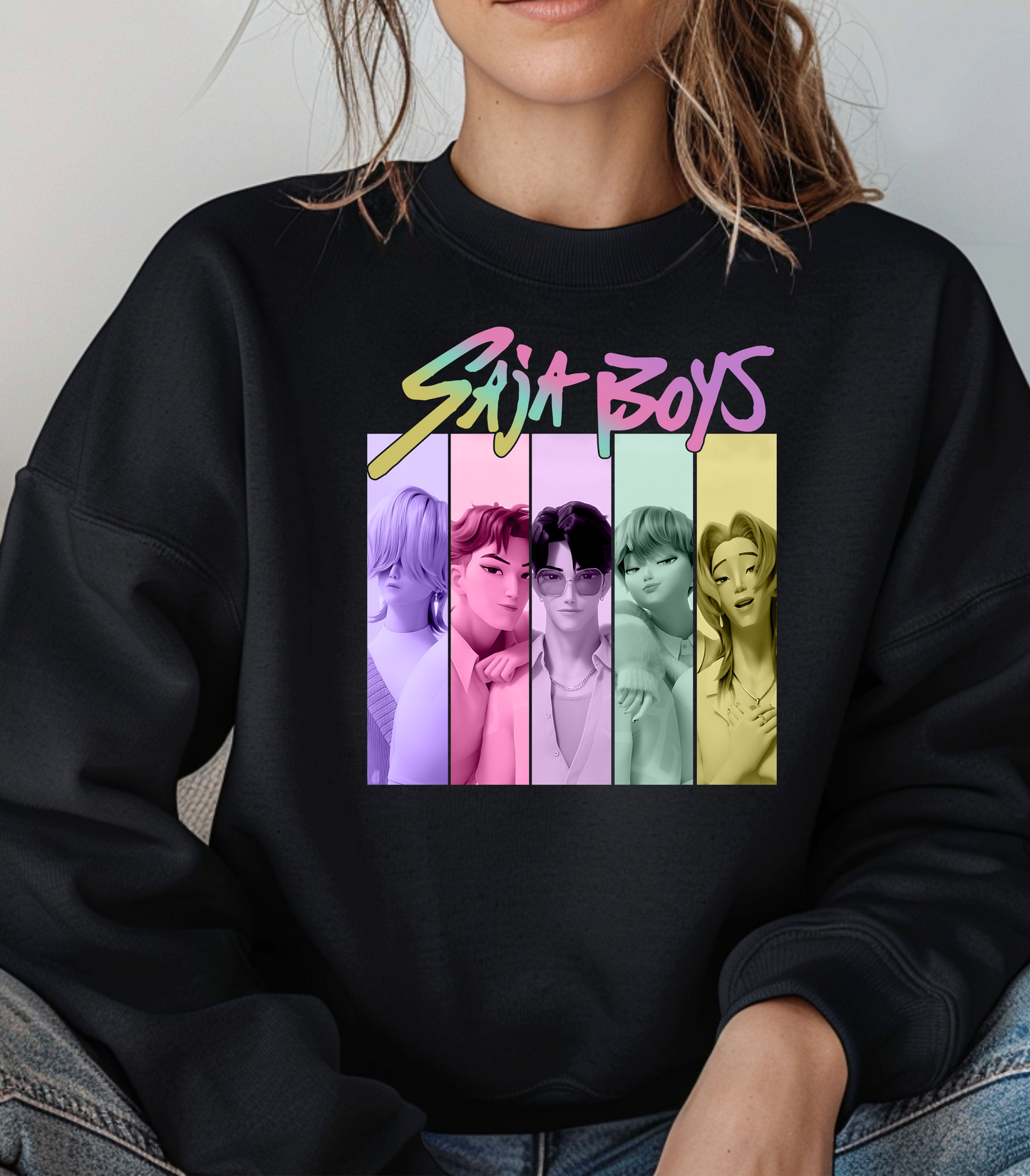 K-Pop Saja Boys Crewneck Sweatshirt