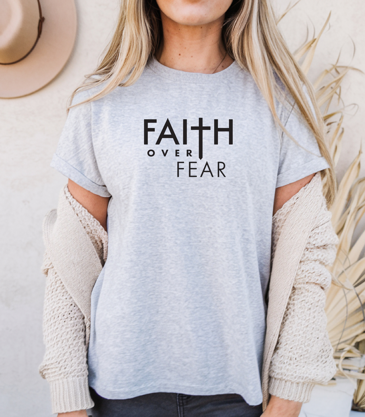 Faith Over Fear Unisex Softstyle T-Shirt
