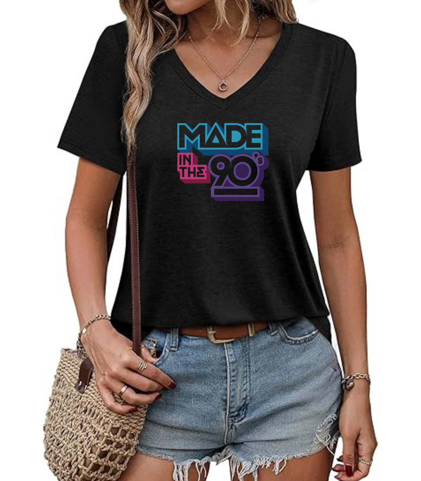 Made in the 90s V-Neck T-Shirt