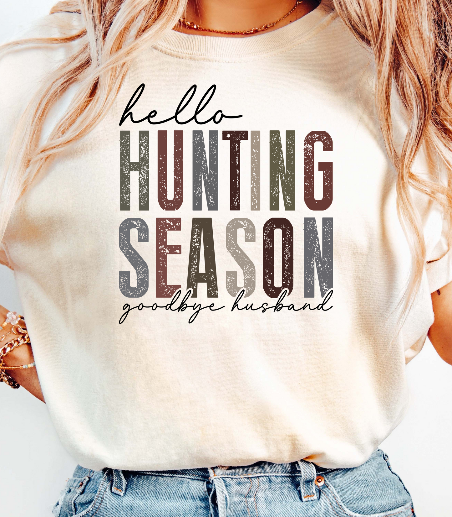 Hello Hunting Season, Goodbye Husband T-Shirt