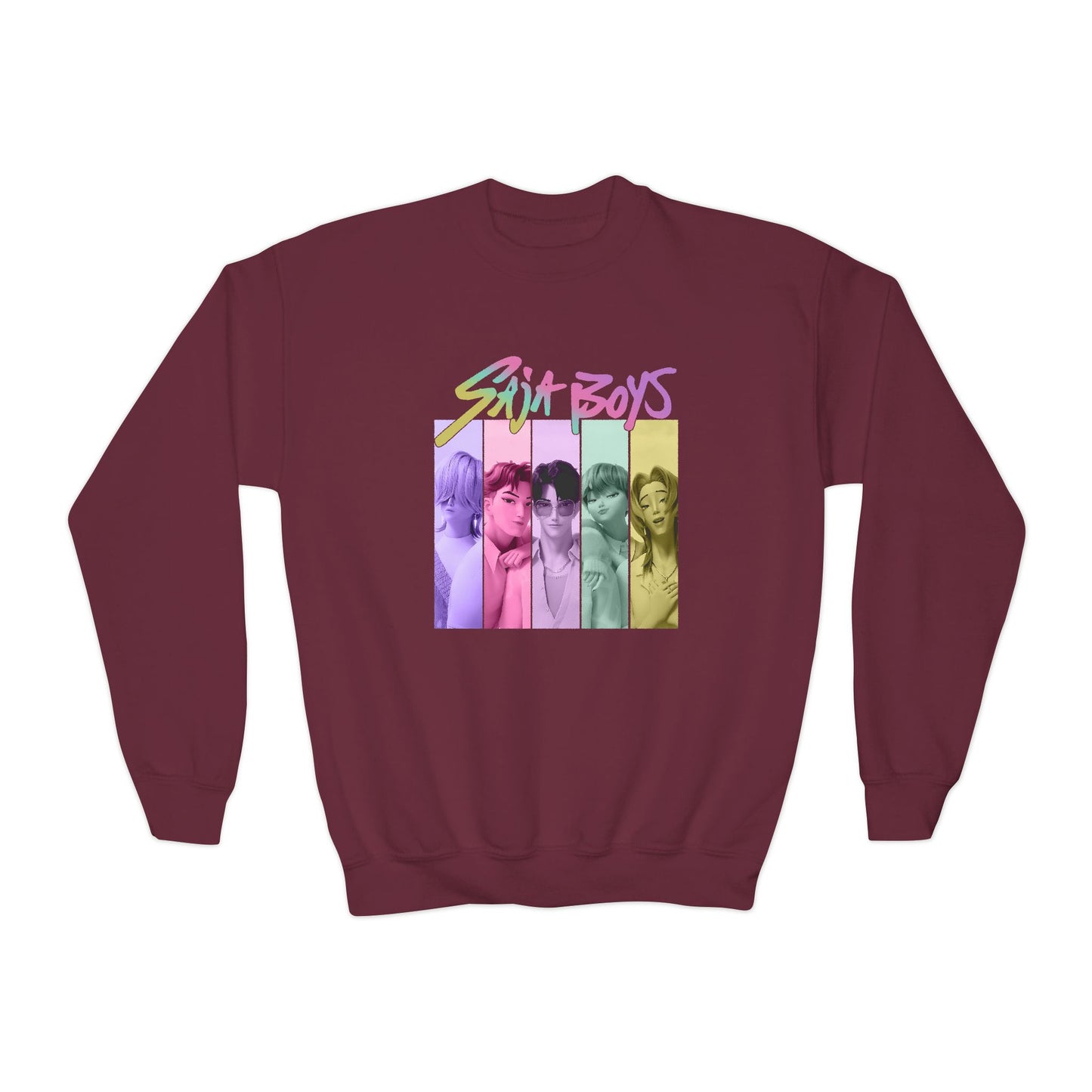 K-Pop Saja Boys Youth Crewneck Sweatshirt