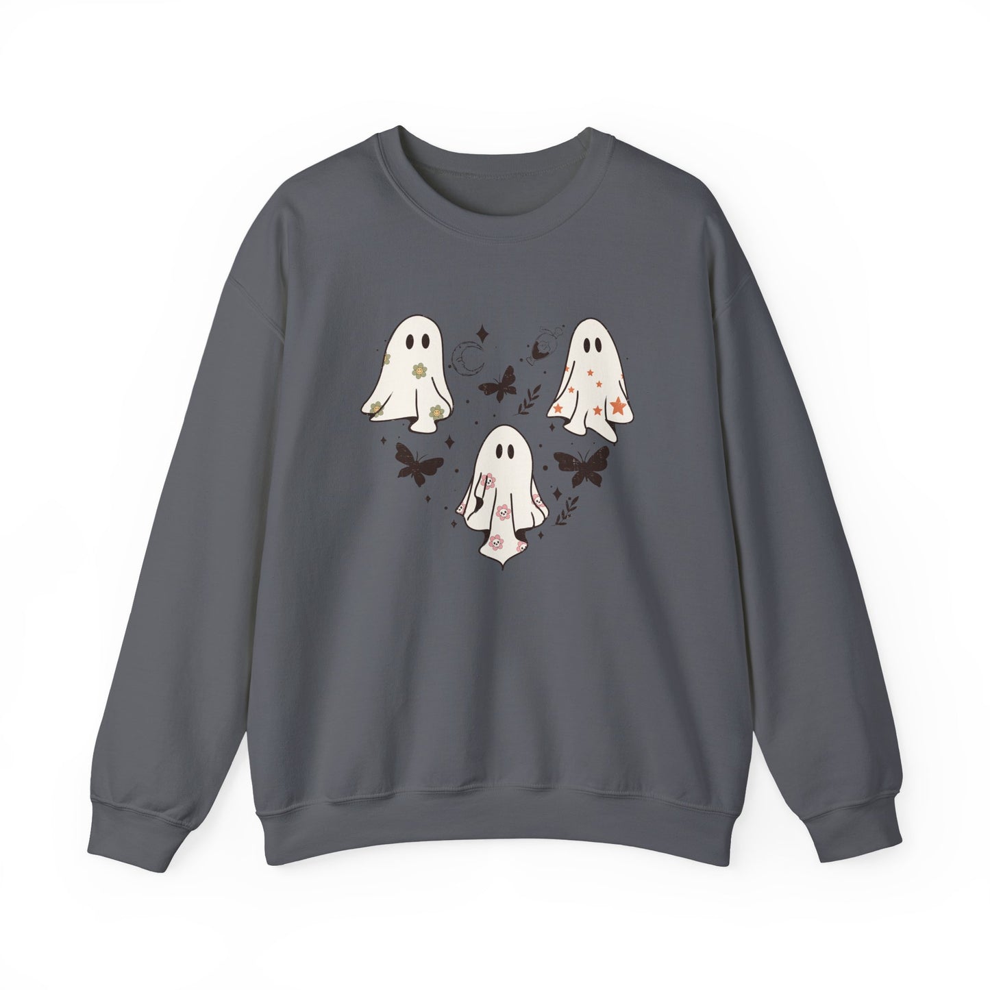 Ghostly heart Crewneck Sweatshirt