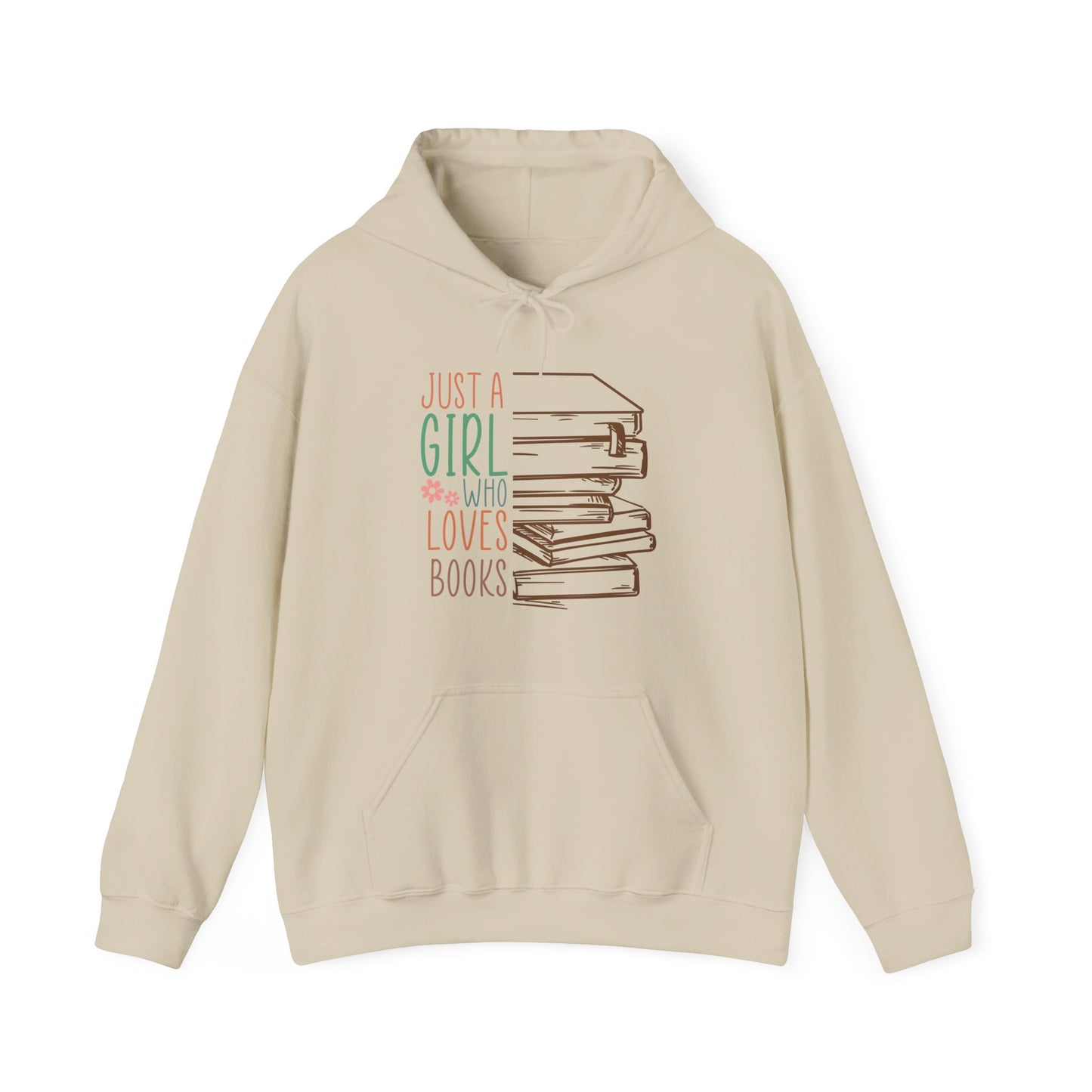 Just a Girl Who Loves Books Hoodie