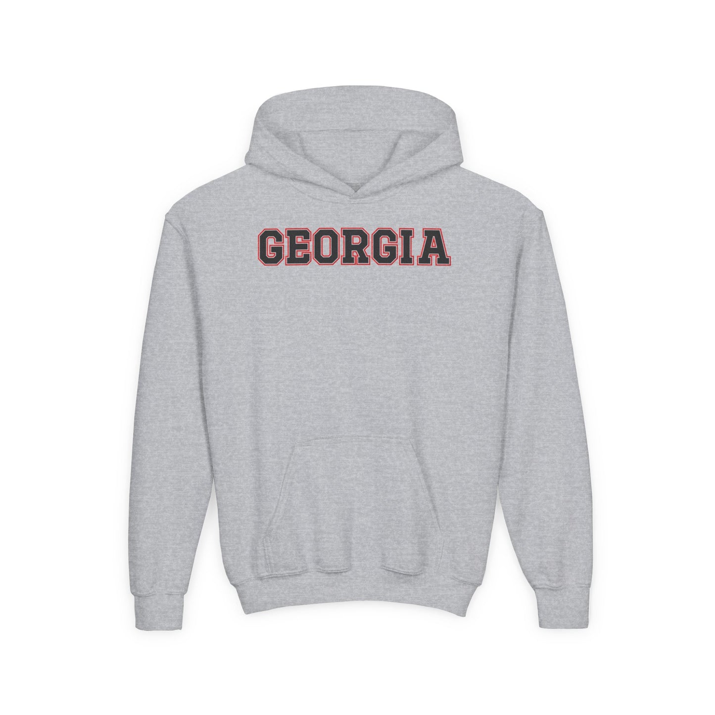 Glittery Black Georgia Youth Hoodie