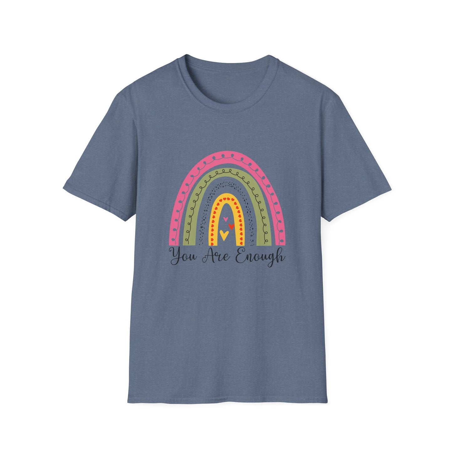 You Are Enough Rainbow T-Shirt