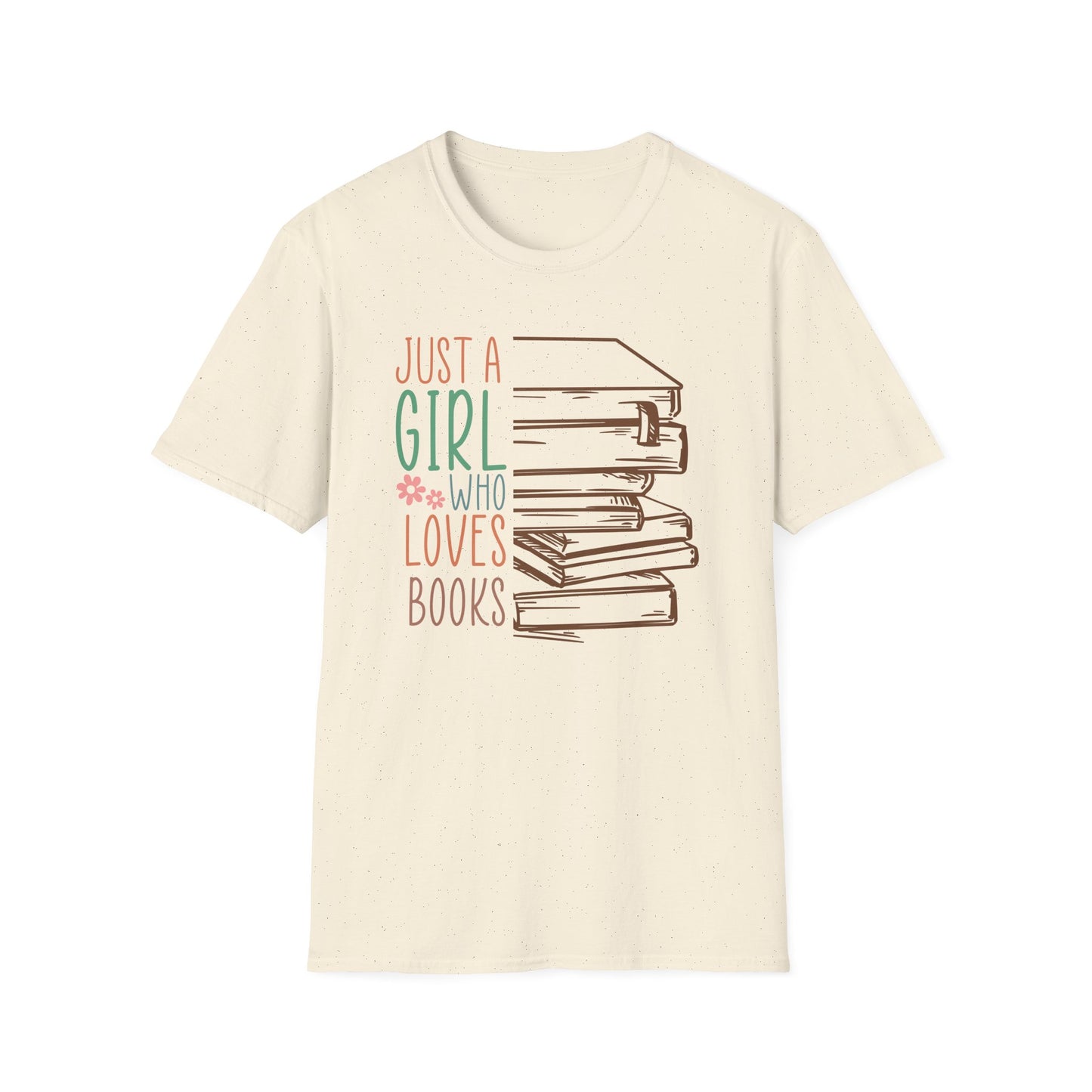 Just a Girl Who Loves Books T-Shirt