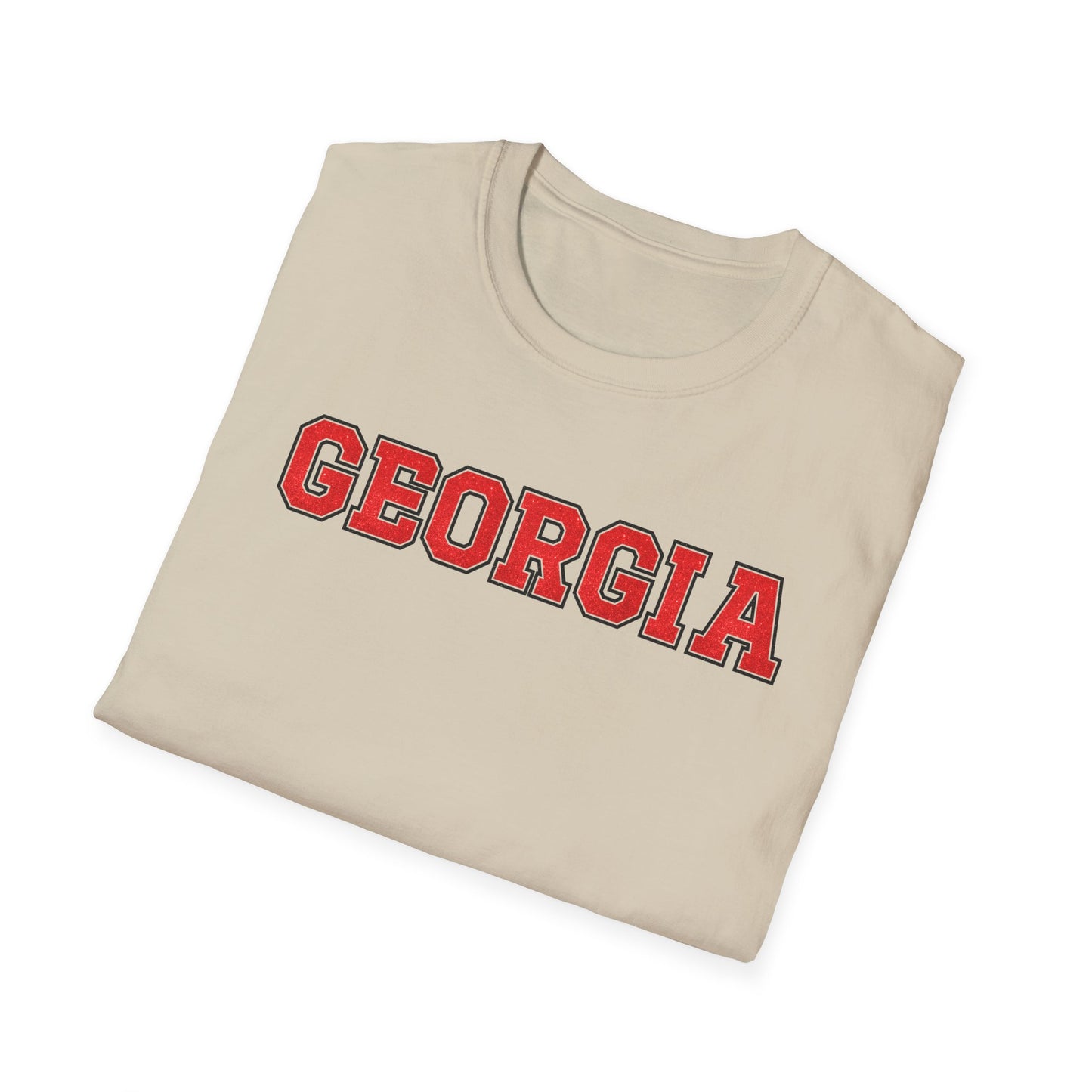 Glittery Georgia Softstyle T-Shirt