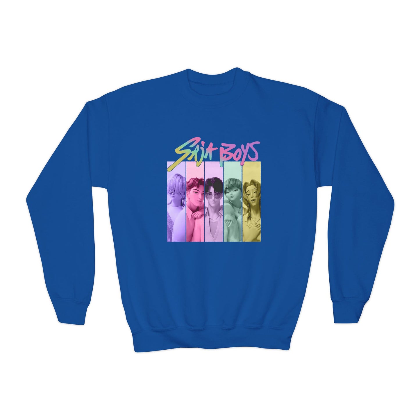 K-Pop Saja Boys Youth Crewneck Sweatshirt