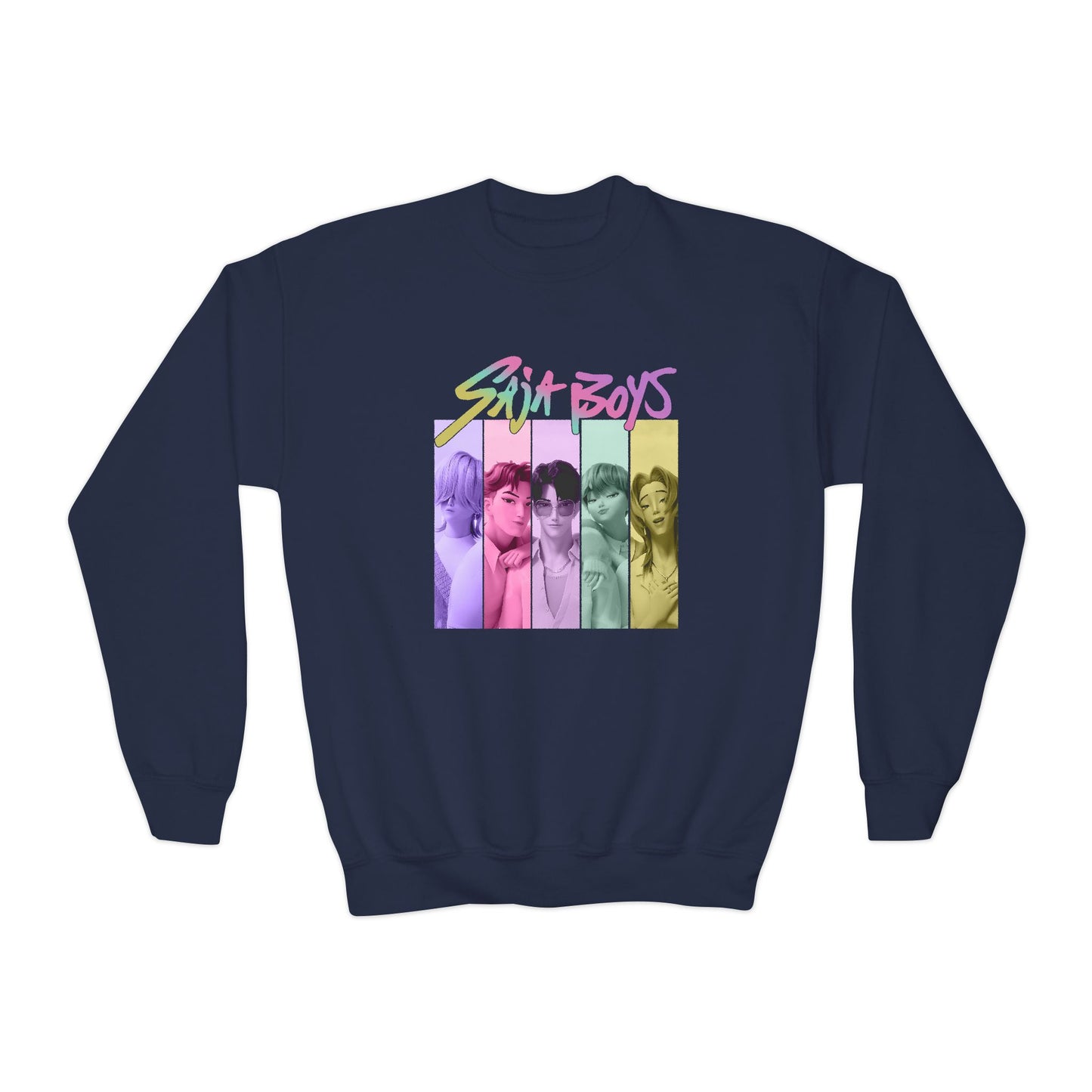 K-Pop Saja Boys Youth Crewneck Sweatshirt