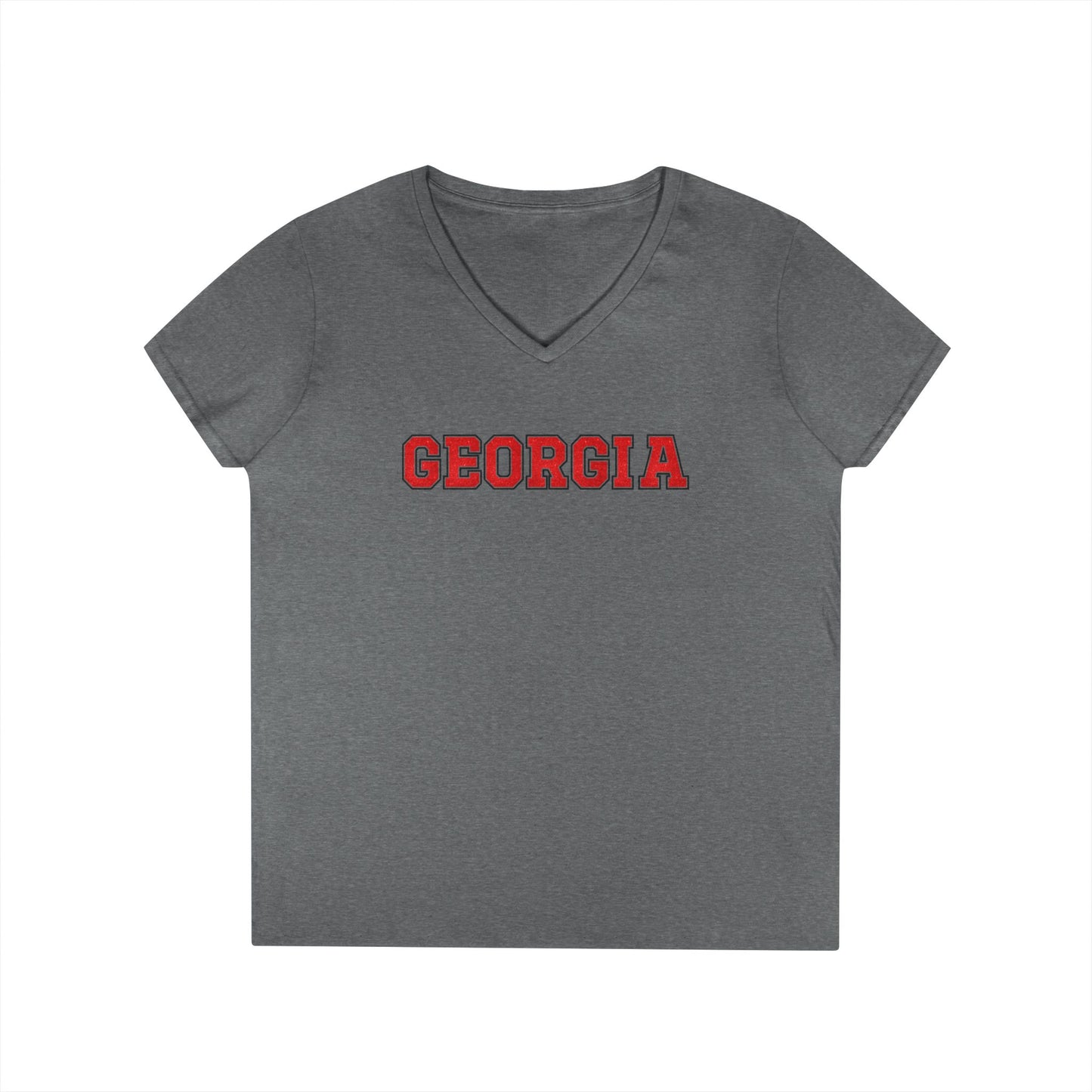 Glittery Georgia V-Neck T-Shirt