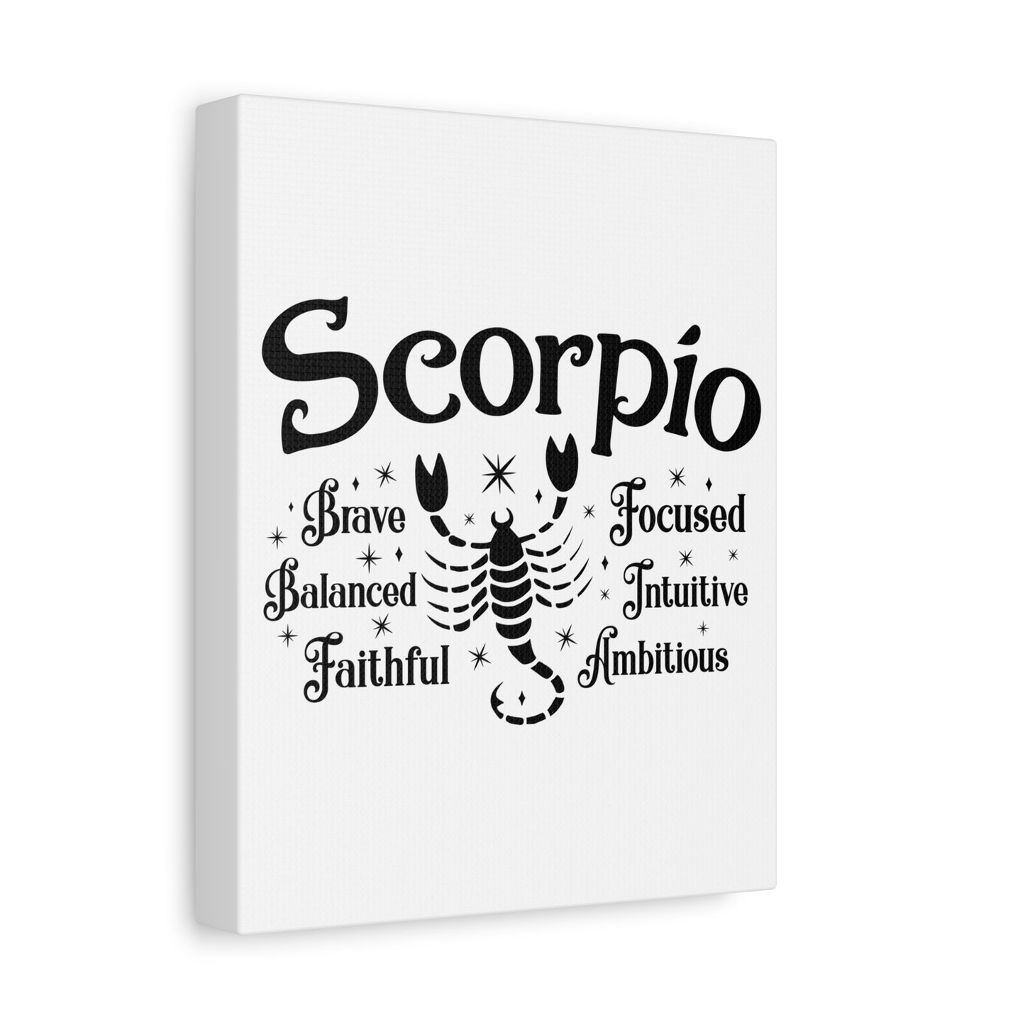 Scorpio Canvas Wall Art