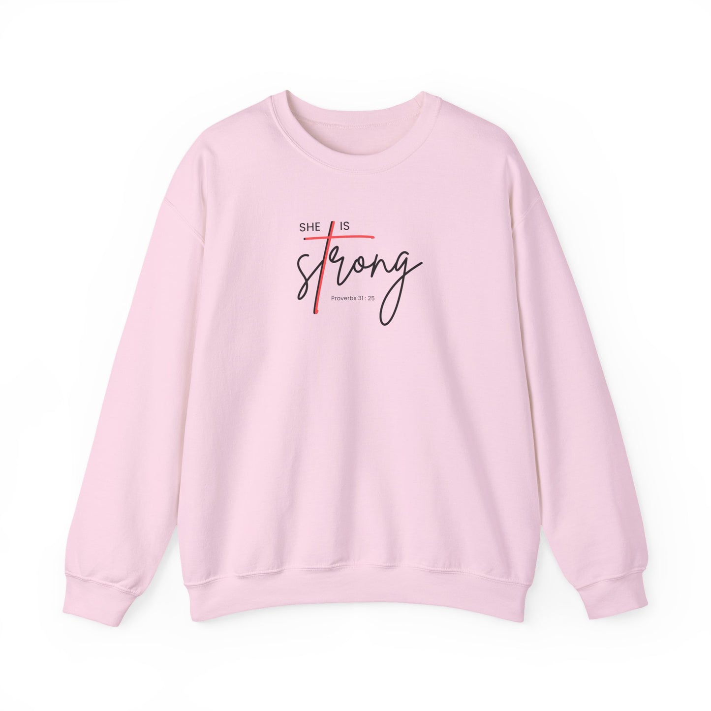 She is Strong Crewneck Sweatshirt