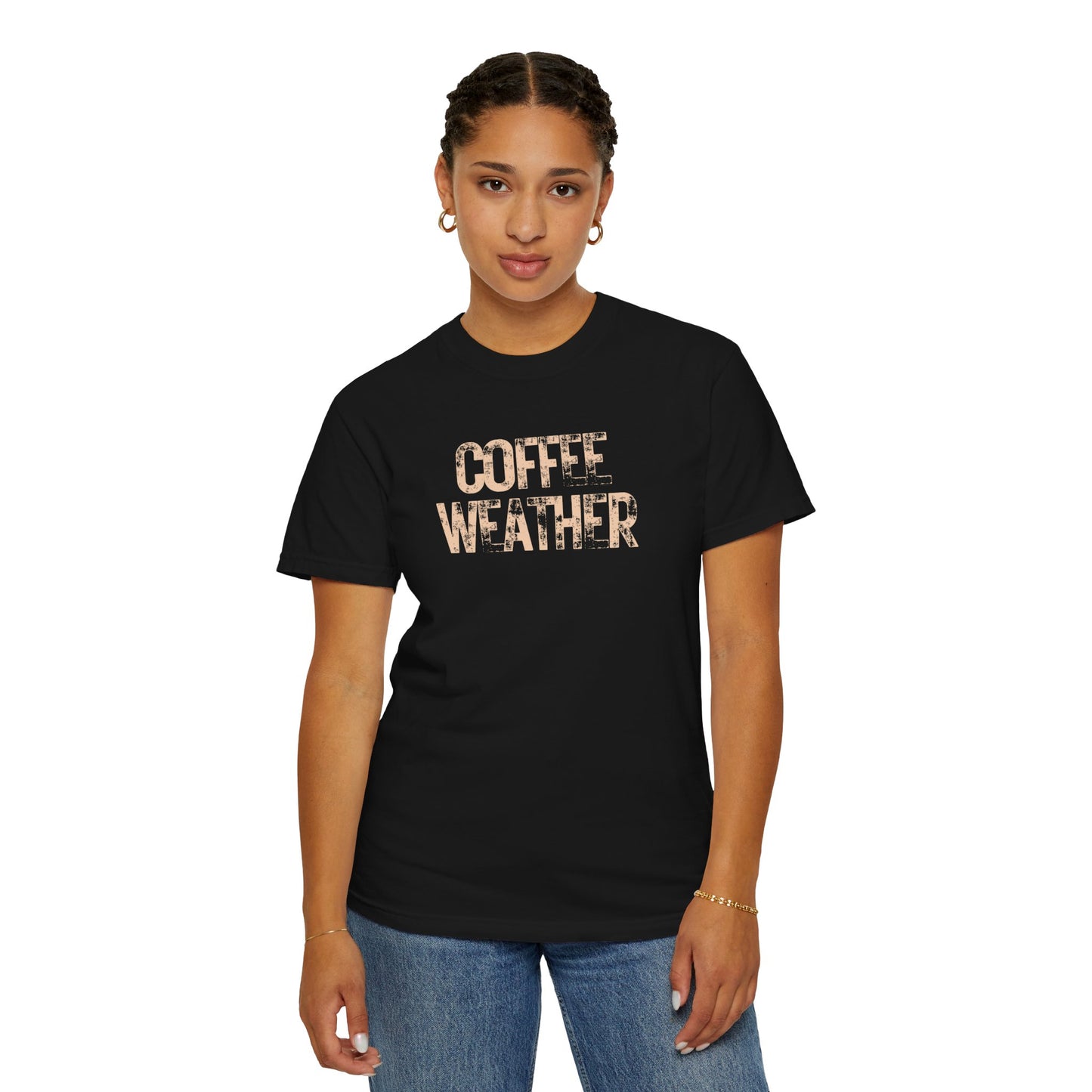 Coffee Weather Unisex Comfort Colors T-Shirt