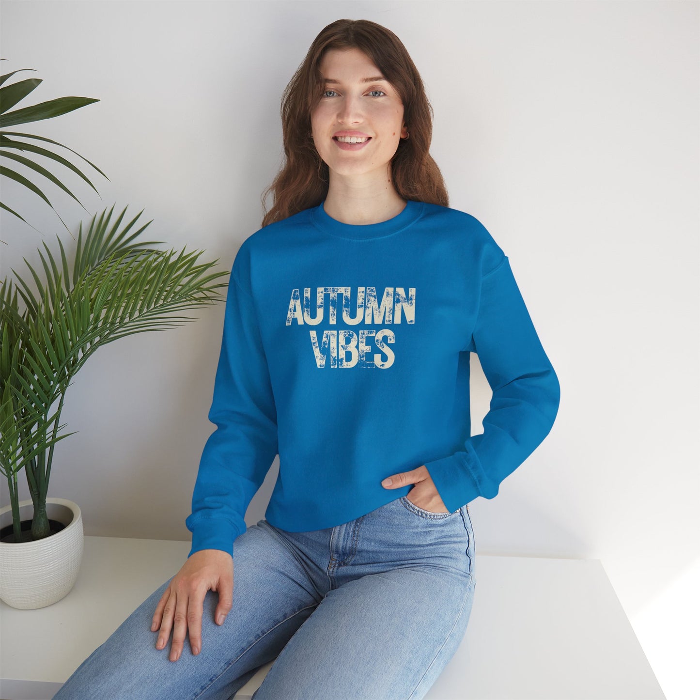 Unisex Autumn Vibes Crewneck Sweatshirt