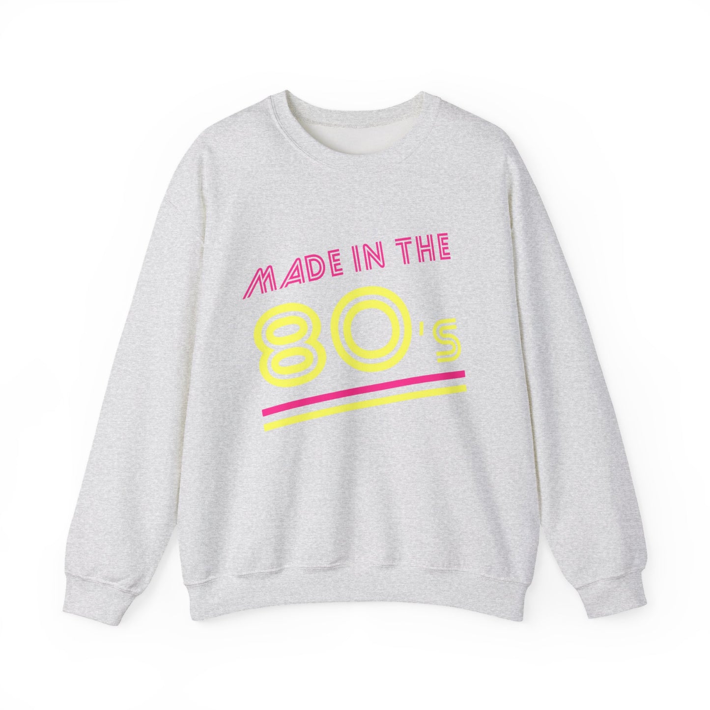 Made in the 80's Neon Crewneck Sweatshirt