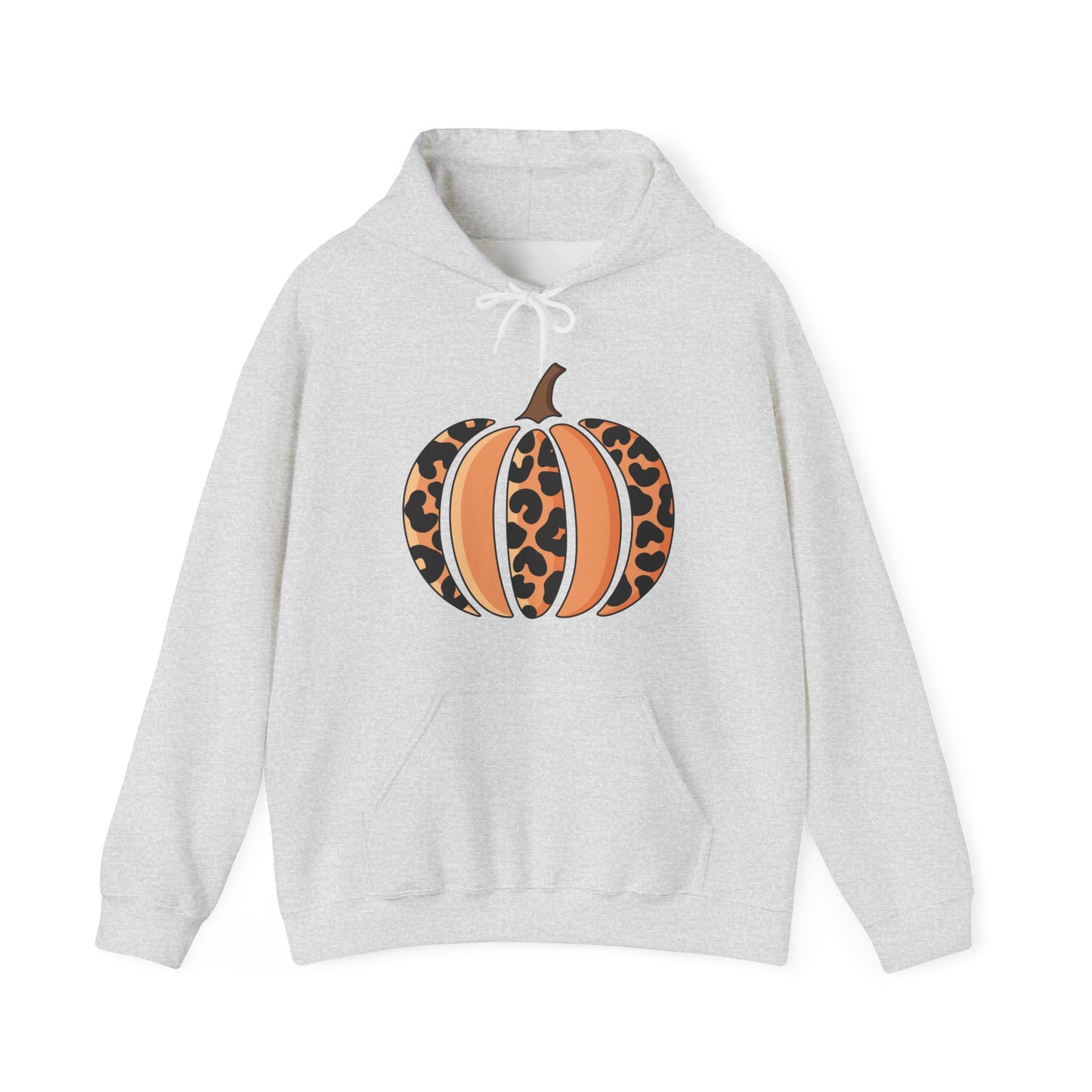 Leopard Print Pumpkin Hoodie