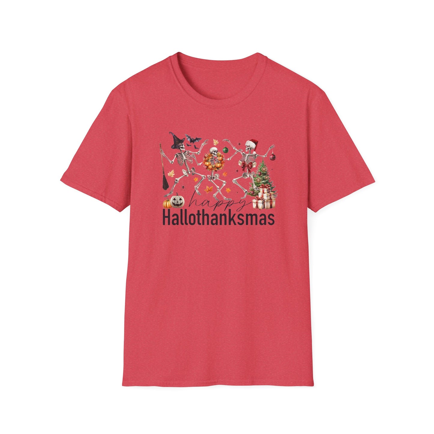 Happy Hallothanksmas Skeleton T-Shirt
