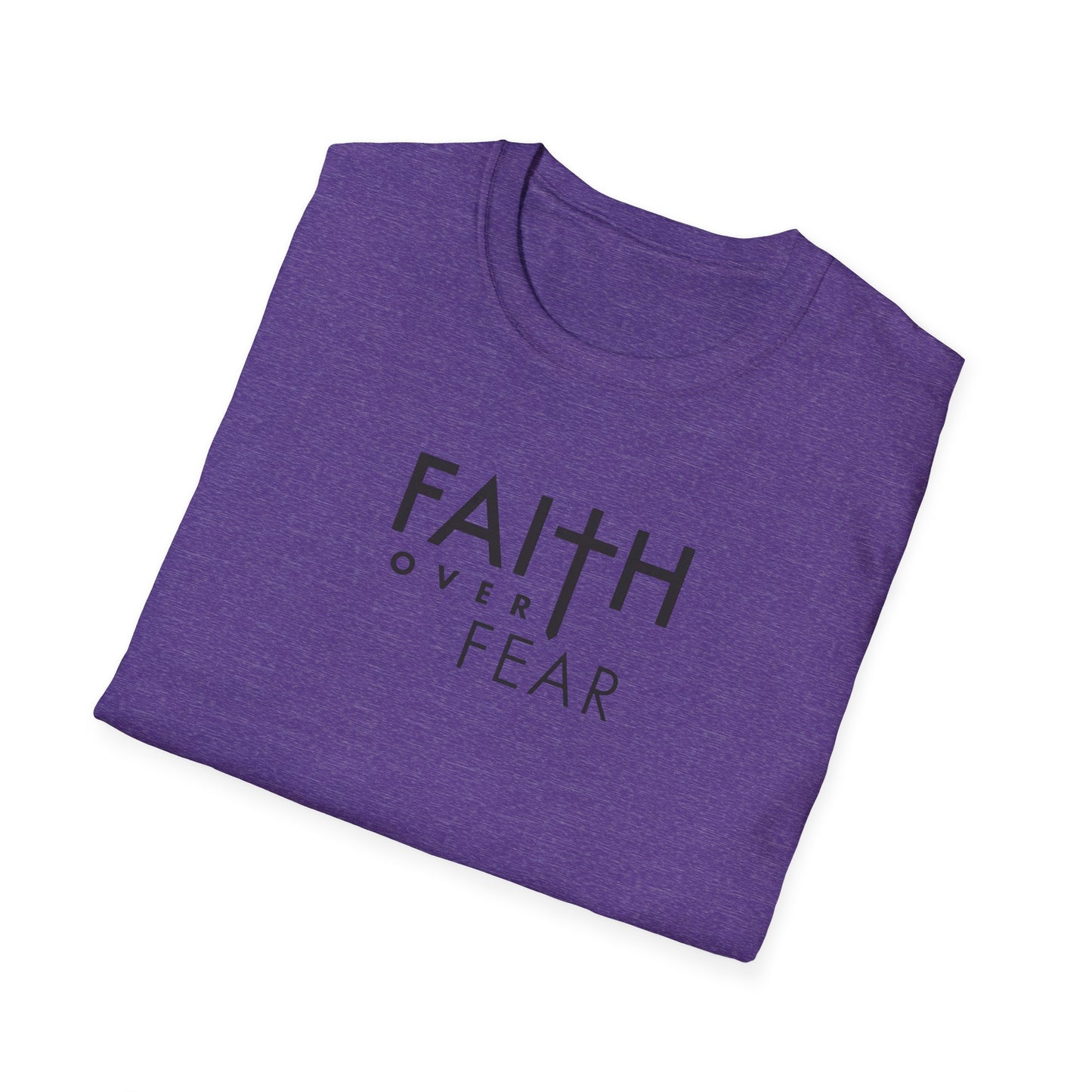 Faith Over Fear Unisex Softstyle T-Shirt