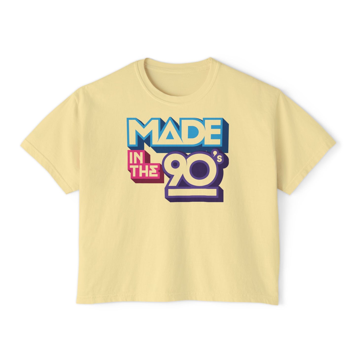 Made in the 90s Women's Boxy Tee