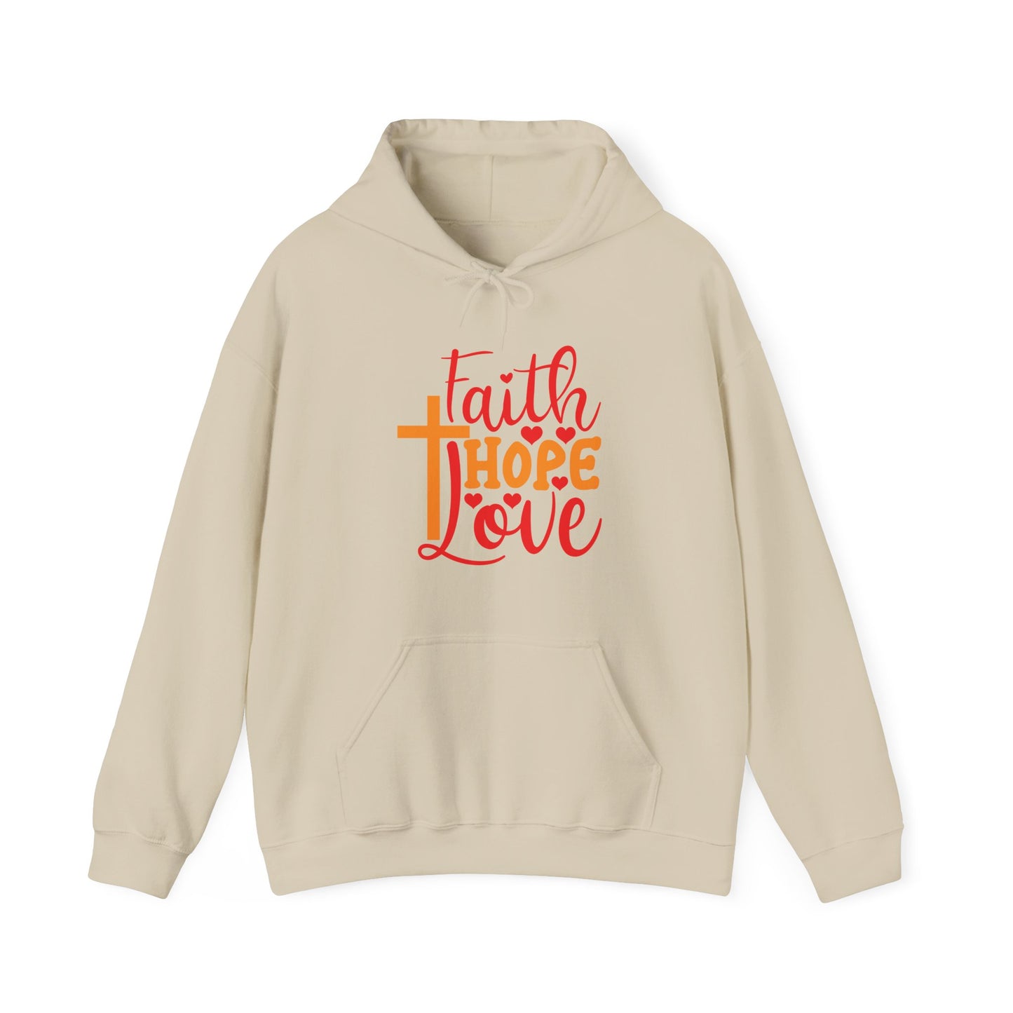 Faith, Hope, Love Hoodie