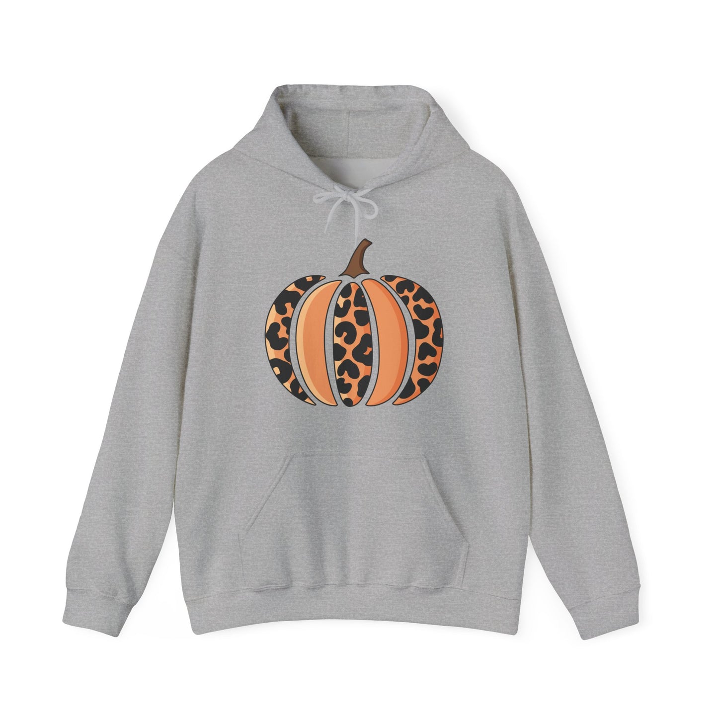 Leopard Print Pumpkin Hoodie