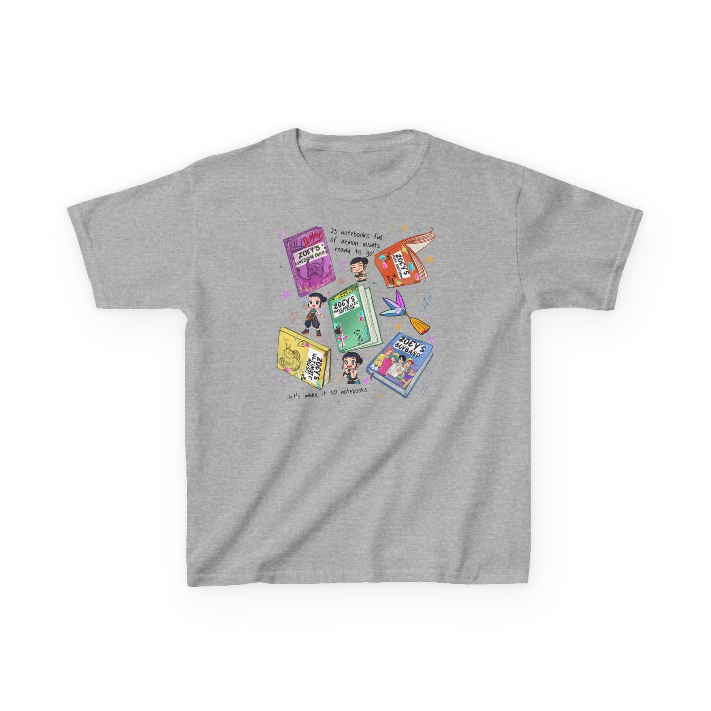 K-Pop Zoe's Books Kids Tee