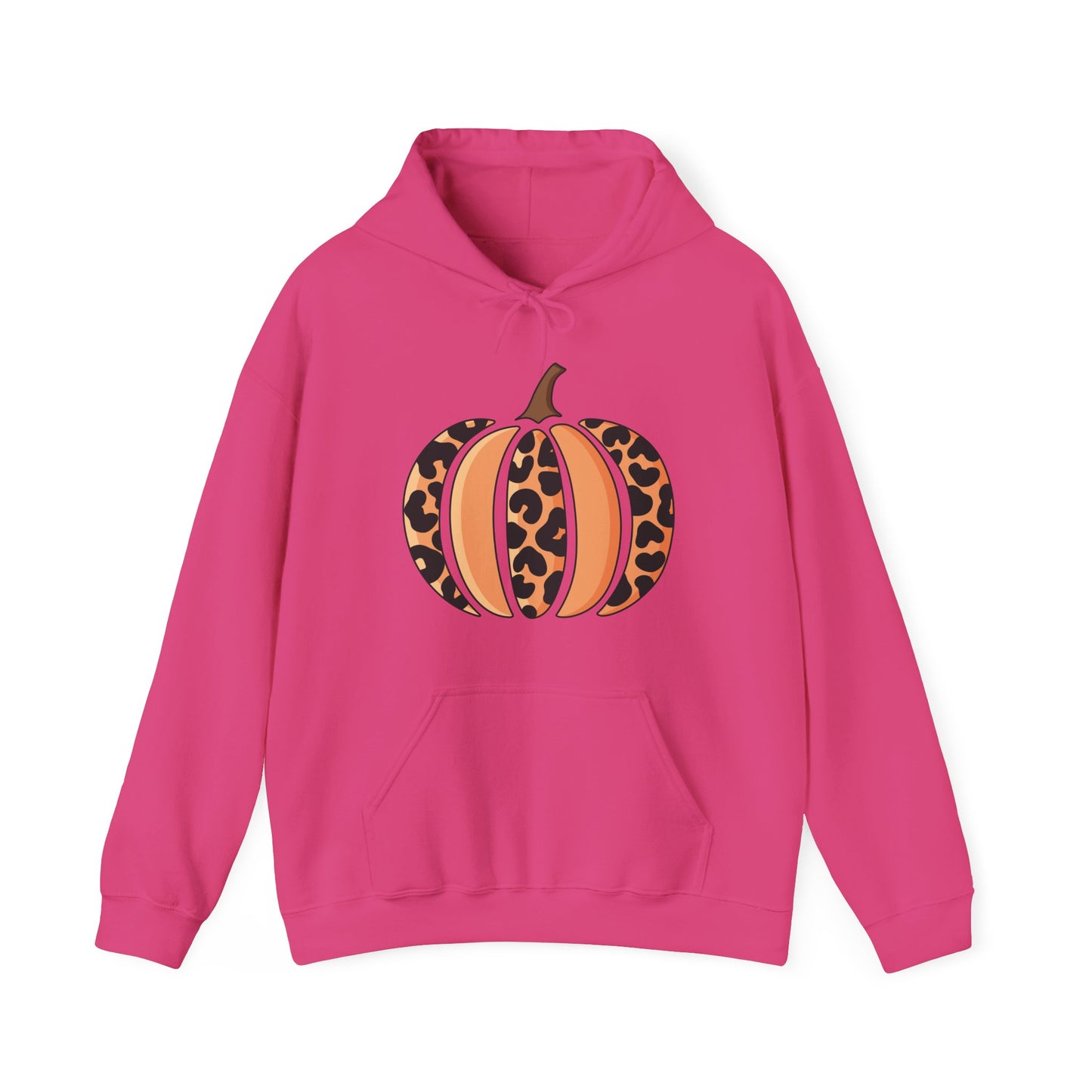 Leopard Print Pumpkin Hoodie