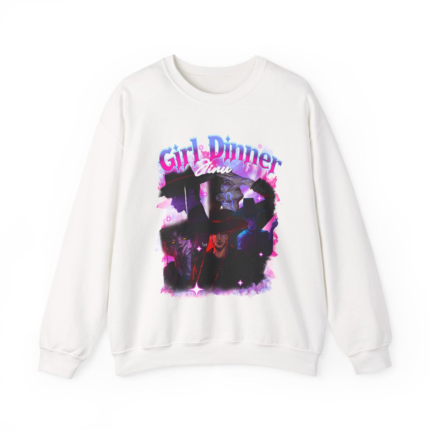 Kpop Girl Dinner Jinu Crewneck Sweatshirt