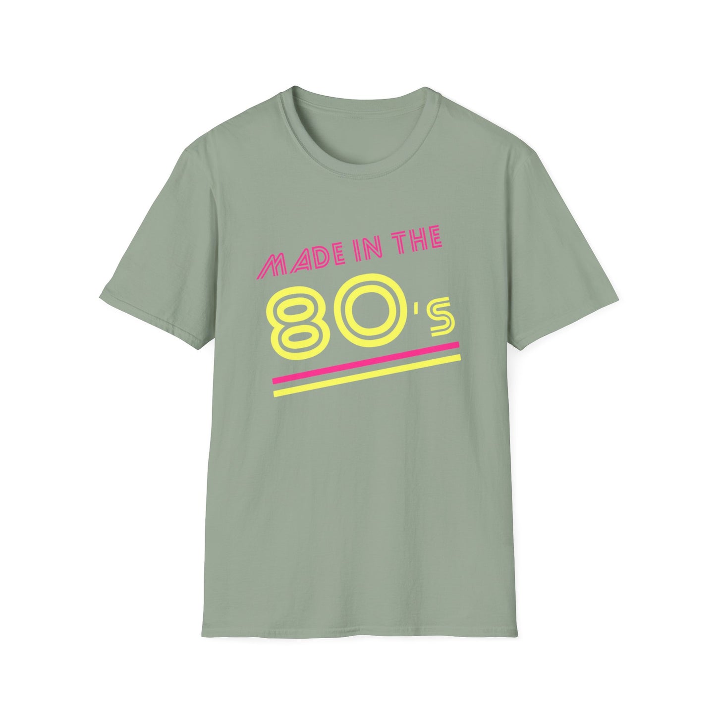 Made in the 80's Neon Unisex T-Shirt