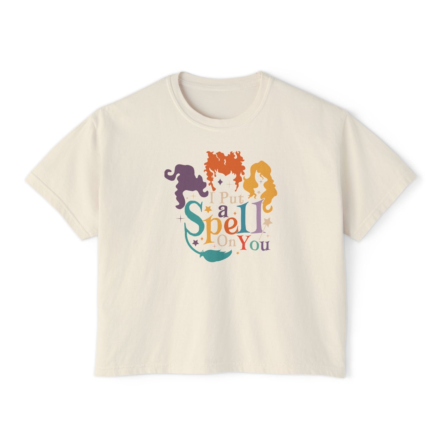 I Put A Spell On You Women's Boxy Tee