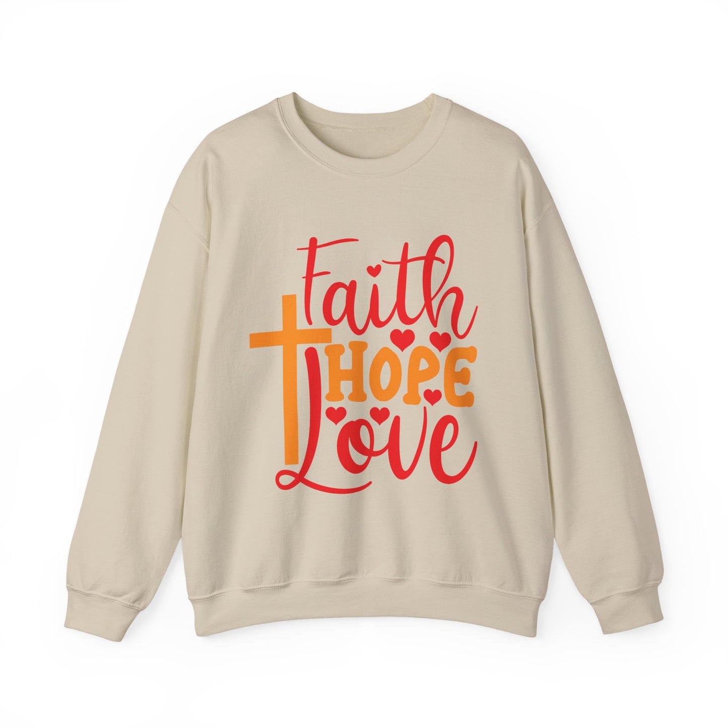 Faith Hope Love Crewneck Sweatshirt