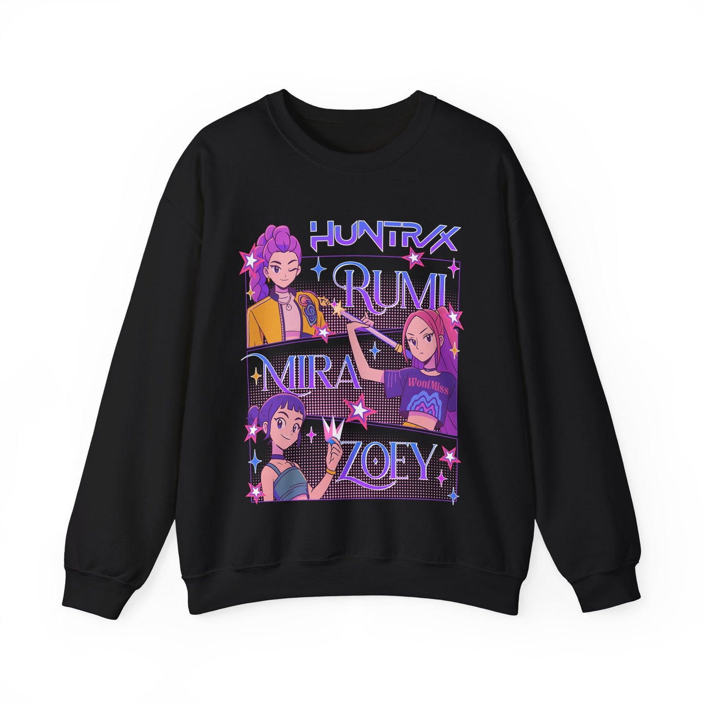 Kpop Huntrix Girls Crewneck Sweatshirt