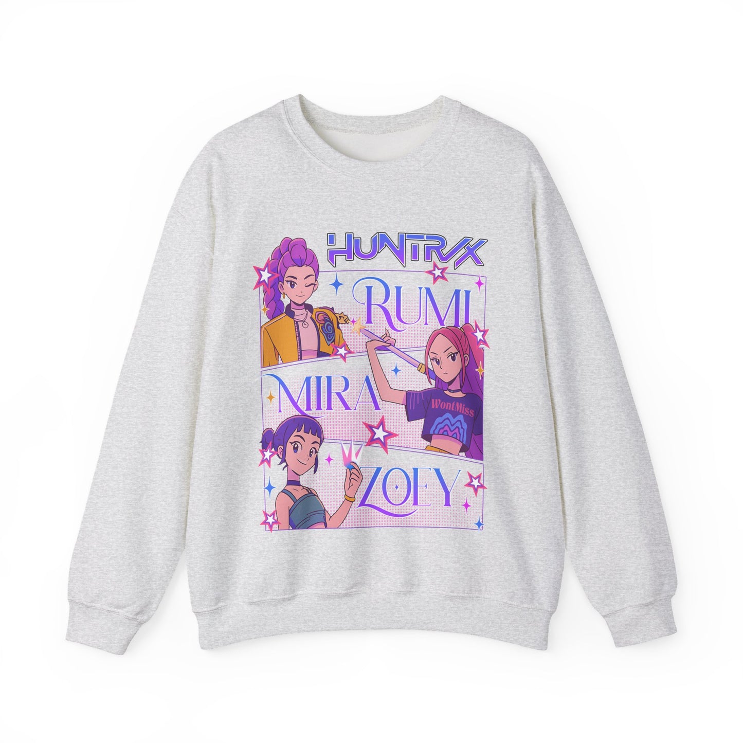 Kpop Huntrix Girls Crewneck Sweatshirt