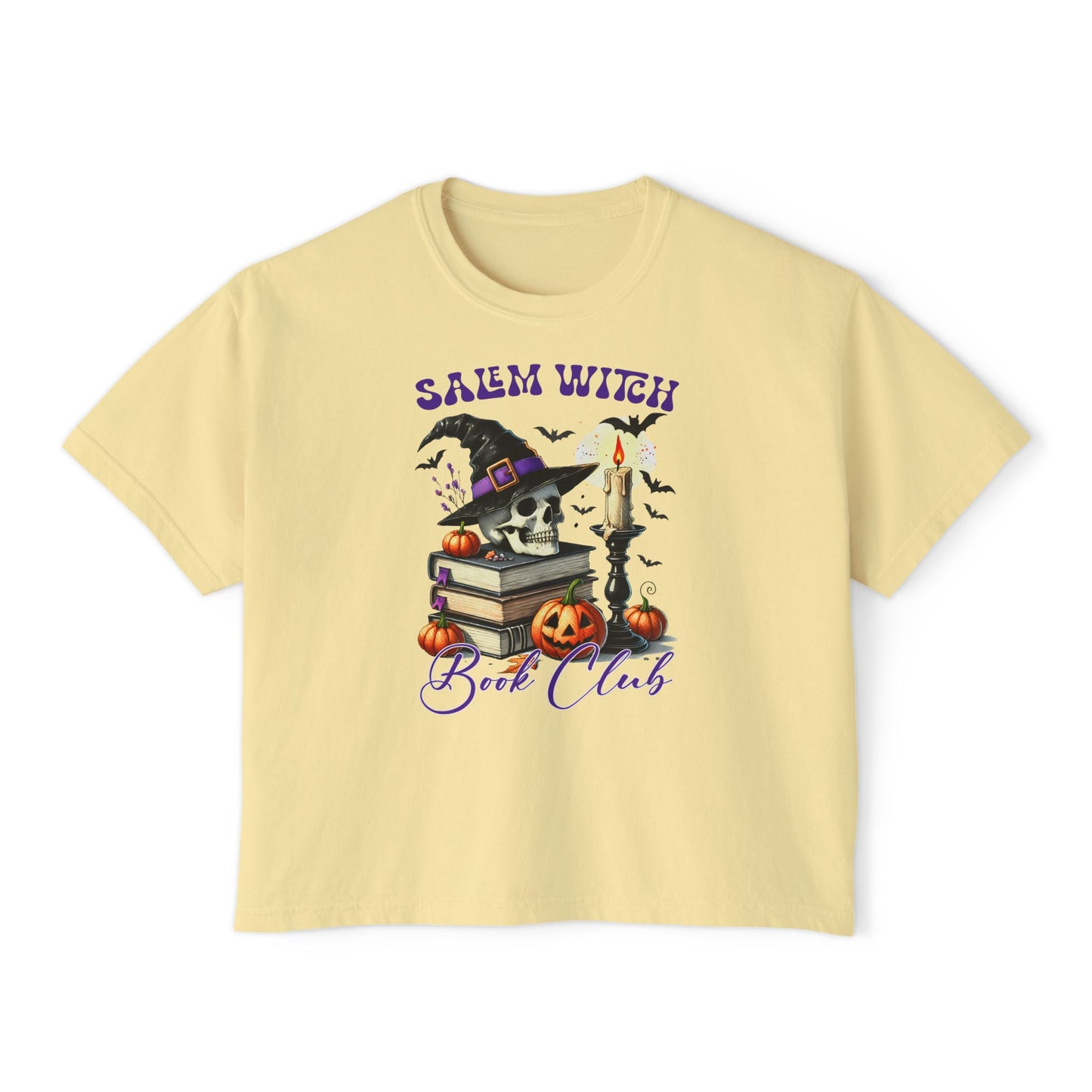 Salem Witch Book Club Boxy Tee