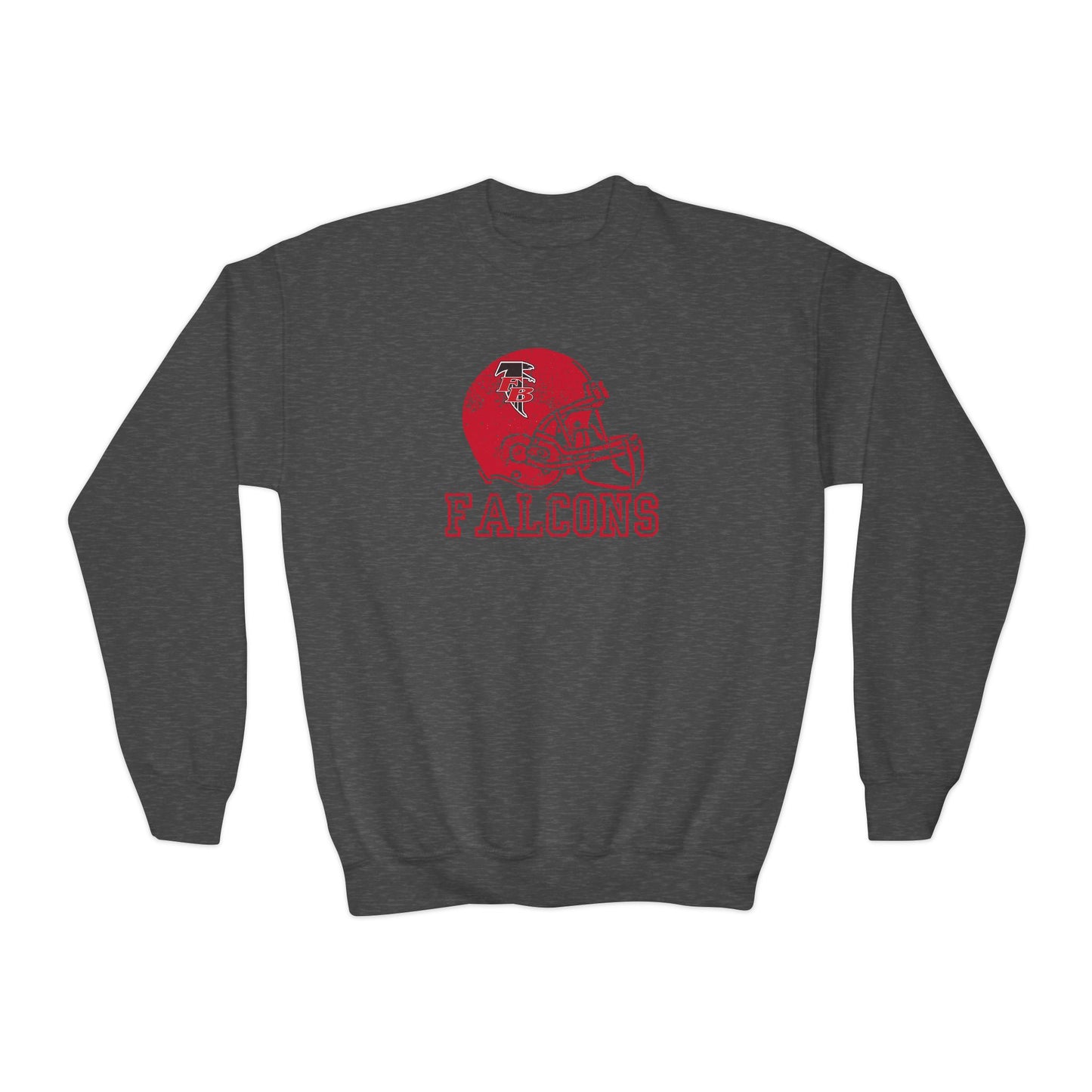 FB Falcons Helmet Youth Sweatshirt