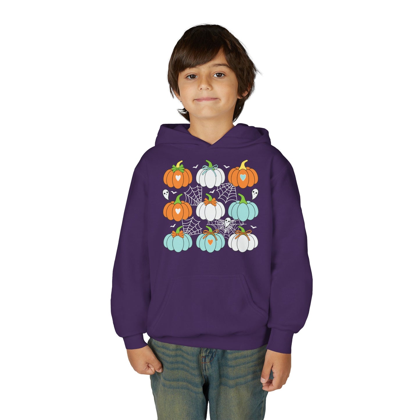Halloween Pumpkin Youth Hoodie
