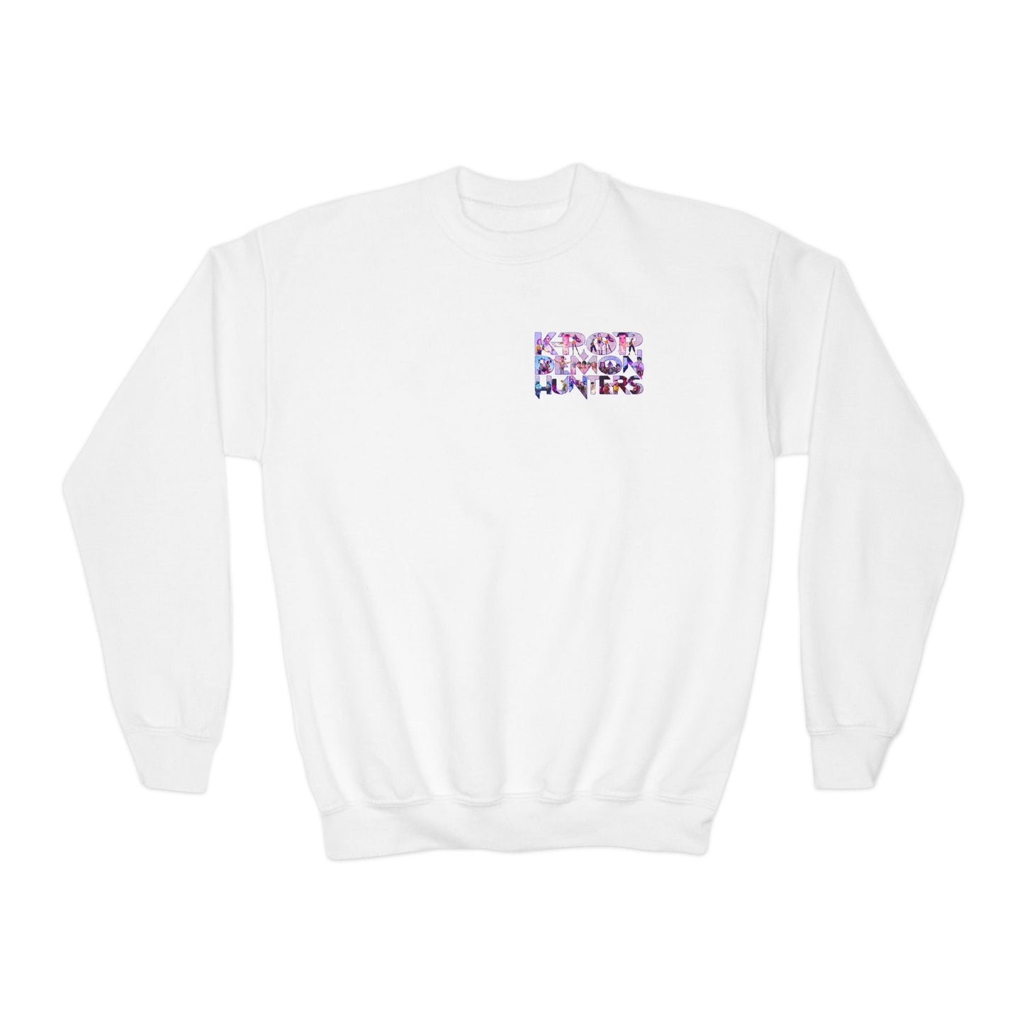 Youth Kpop Double Sided Crewneck Sweatshirt