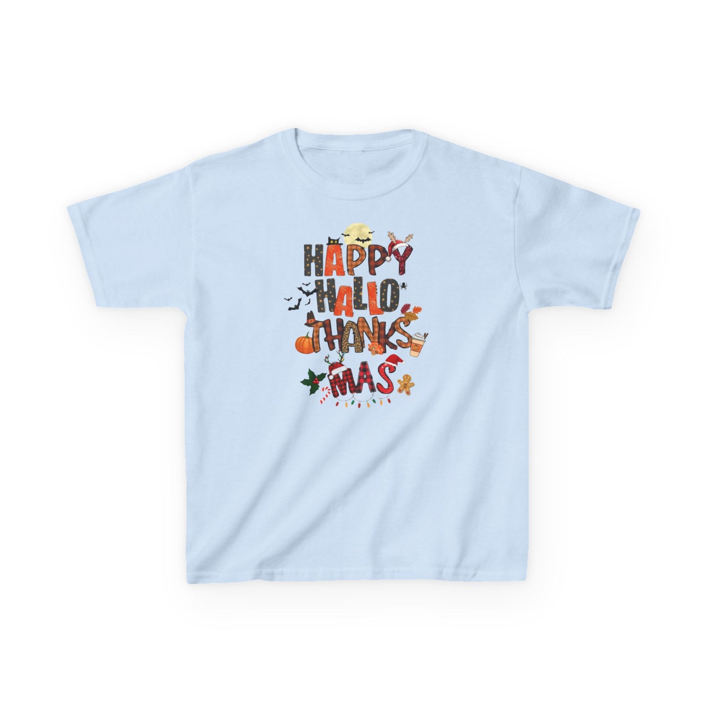 Happy Hallothanksmas Kids Tee